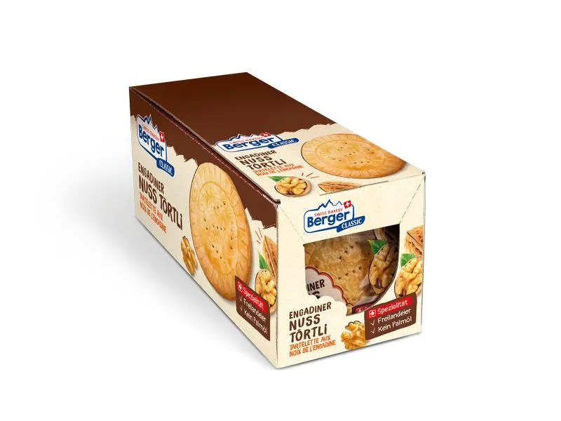 Berger Gebäck Engadiner Nusstörtli 10 x 74 g Berger Gebäck Engadiner Nusstörtli 10 x 74 g