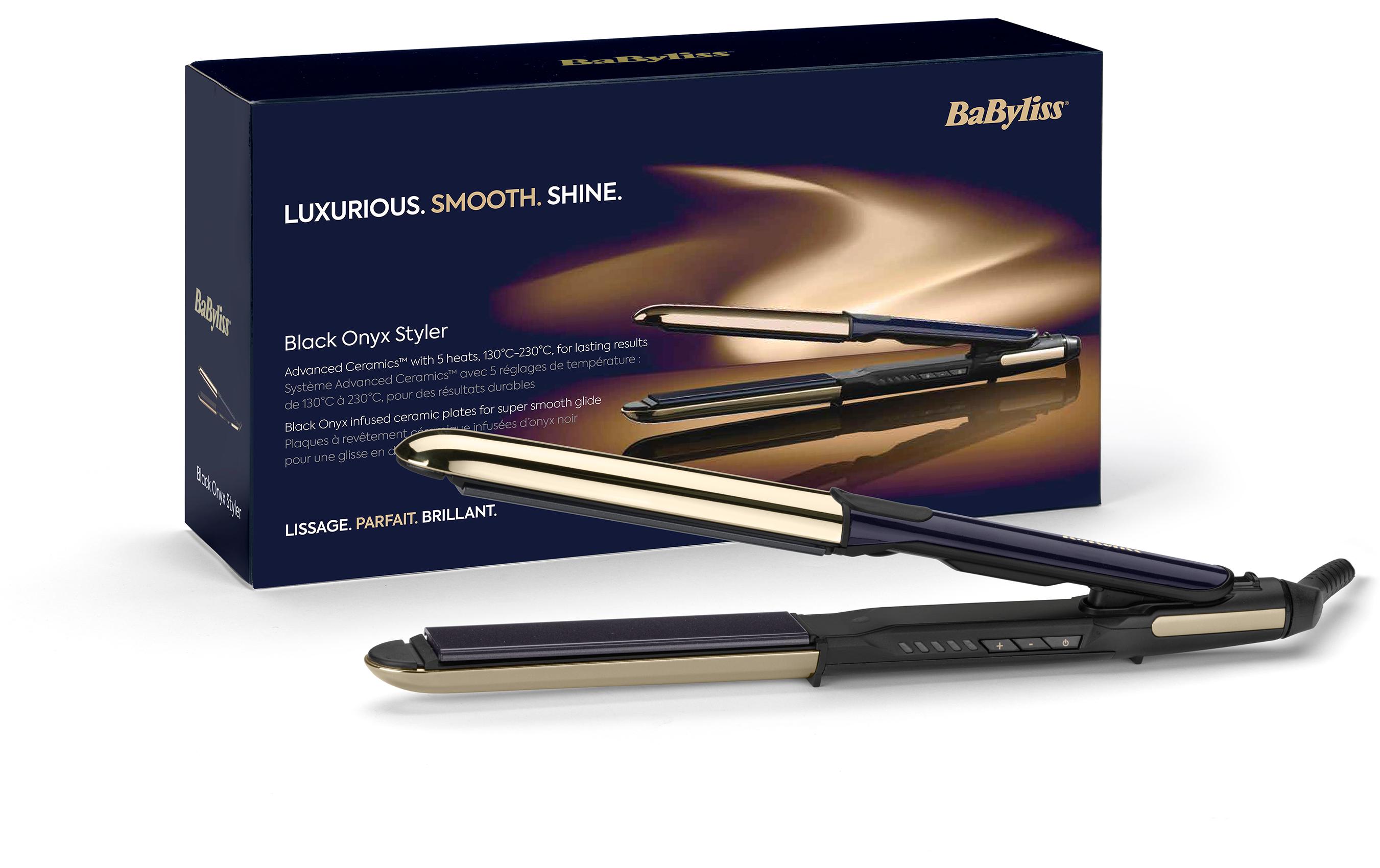 Babyliss Haarglätter Black Onyx Schwarz