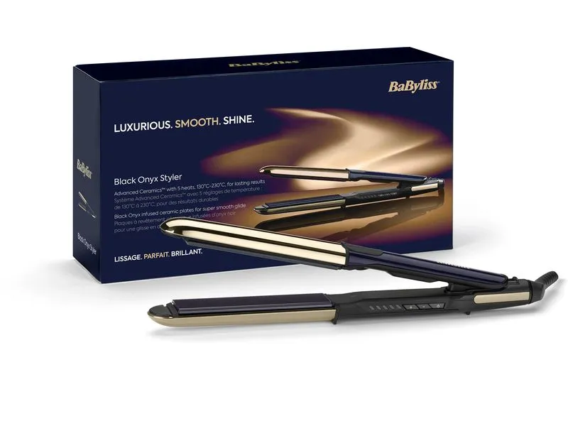 Babyliss Haarglätter Black Onyx Schwarz Babyliss Haarglätter Black Onyx Schwarz