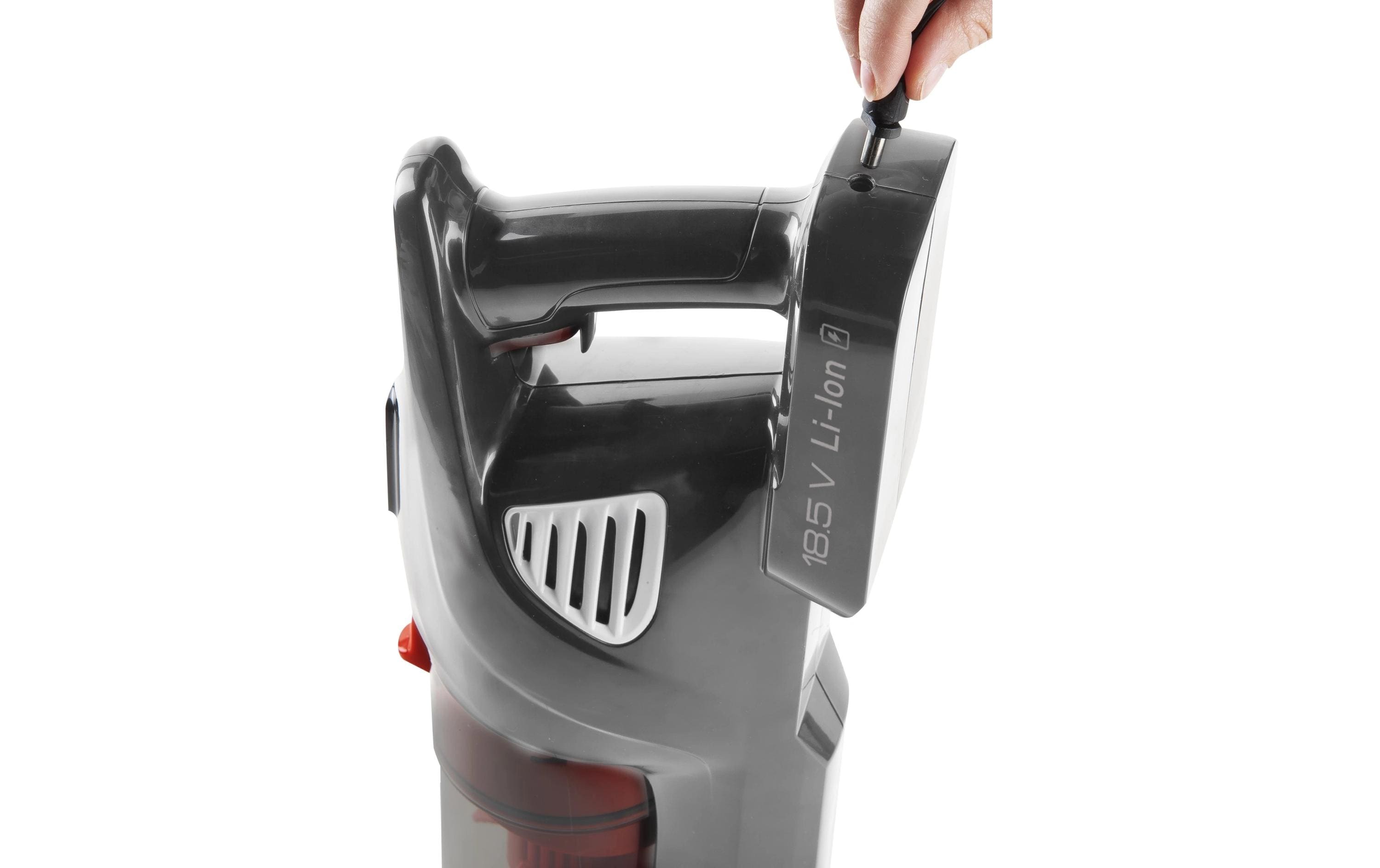 Domo Akku-Hand- und Stielsauger DO1032SV Dunkelgrau