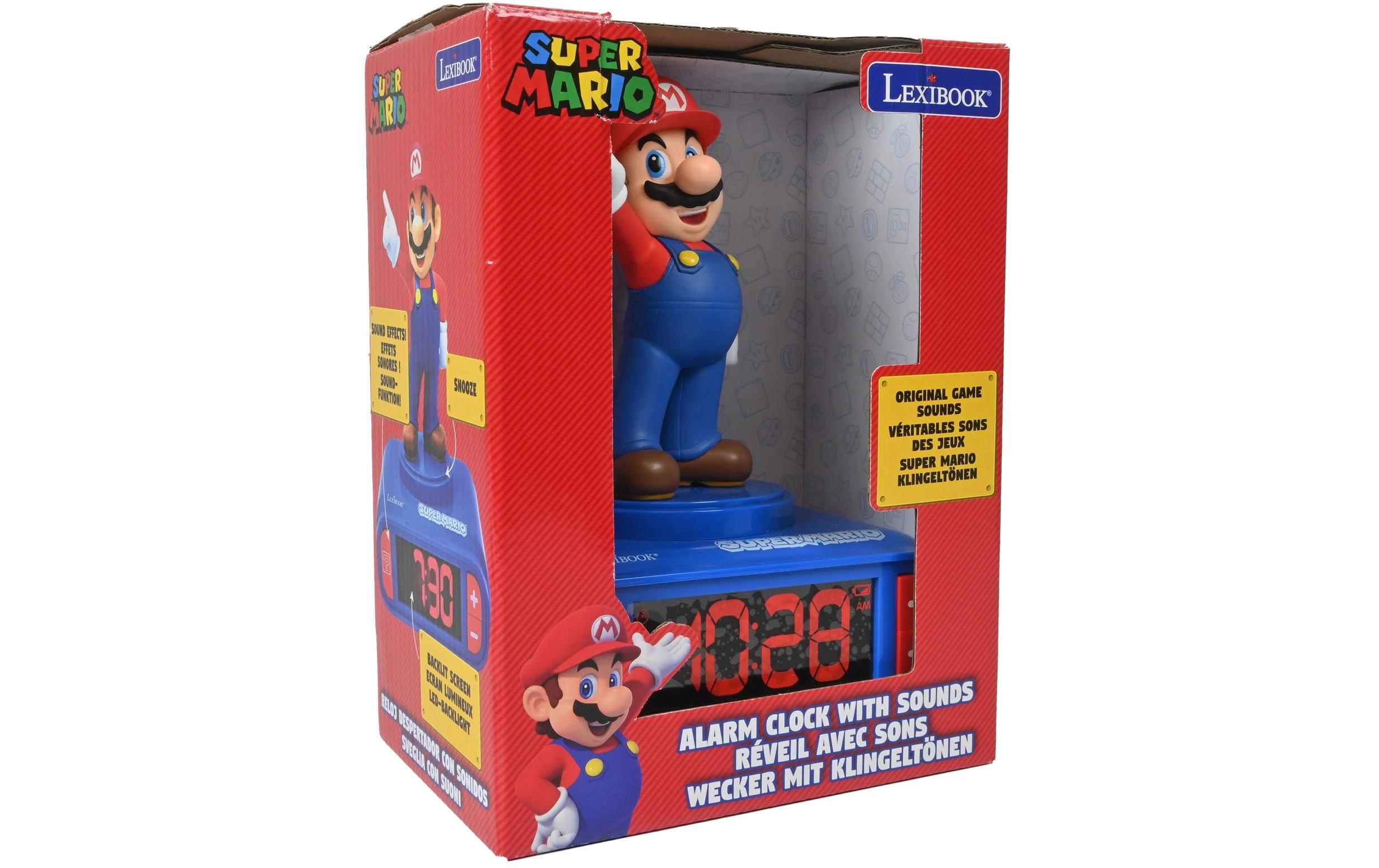 Lexibook Nachtlicht-Wecker Super Mario
