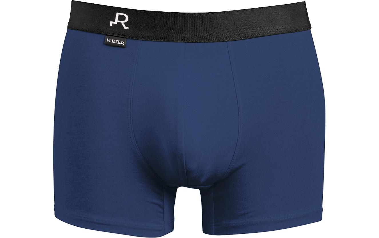 FLIZZER Unterhosen Trunk MIX 6er Pack Blau/Grau/Schwarz, S