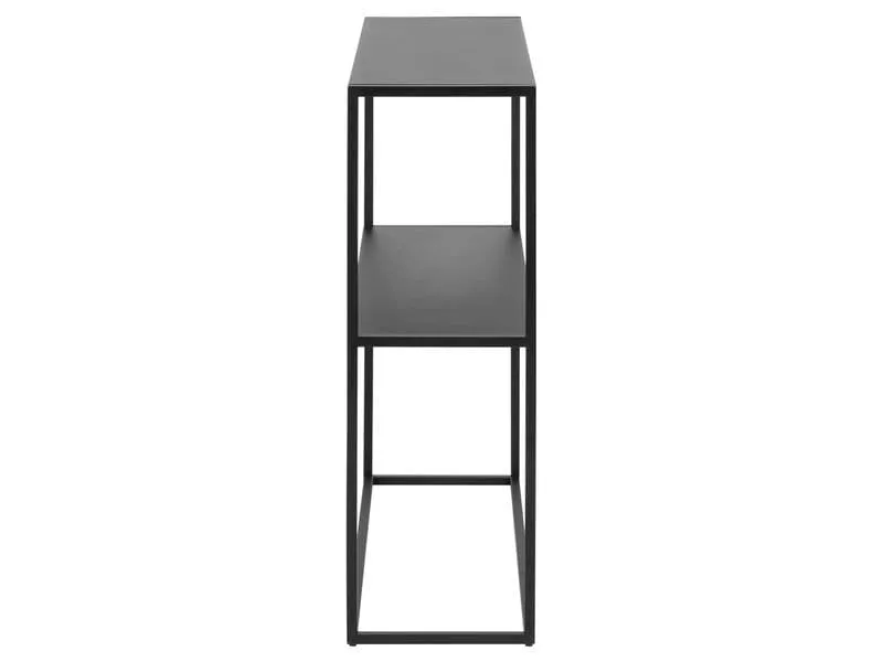 AC Design Konsolentisch Newton 79,5 x 26 x 80,5 cm, Schwarz