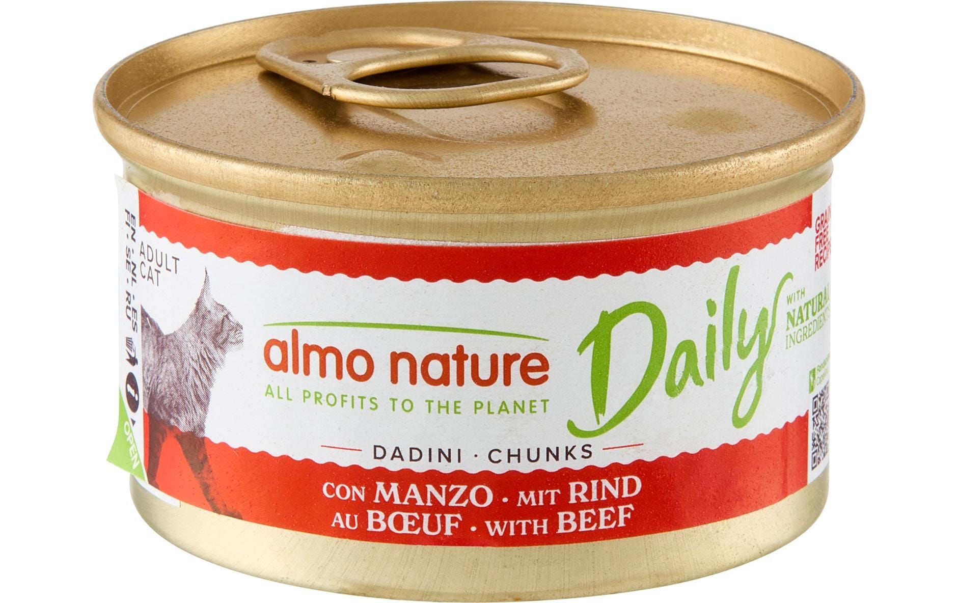 Almo Nature Nassfutter Daily mit Rind 85g Almo Nature Nassfutter Daily mit Rind 85g