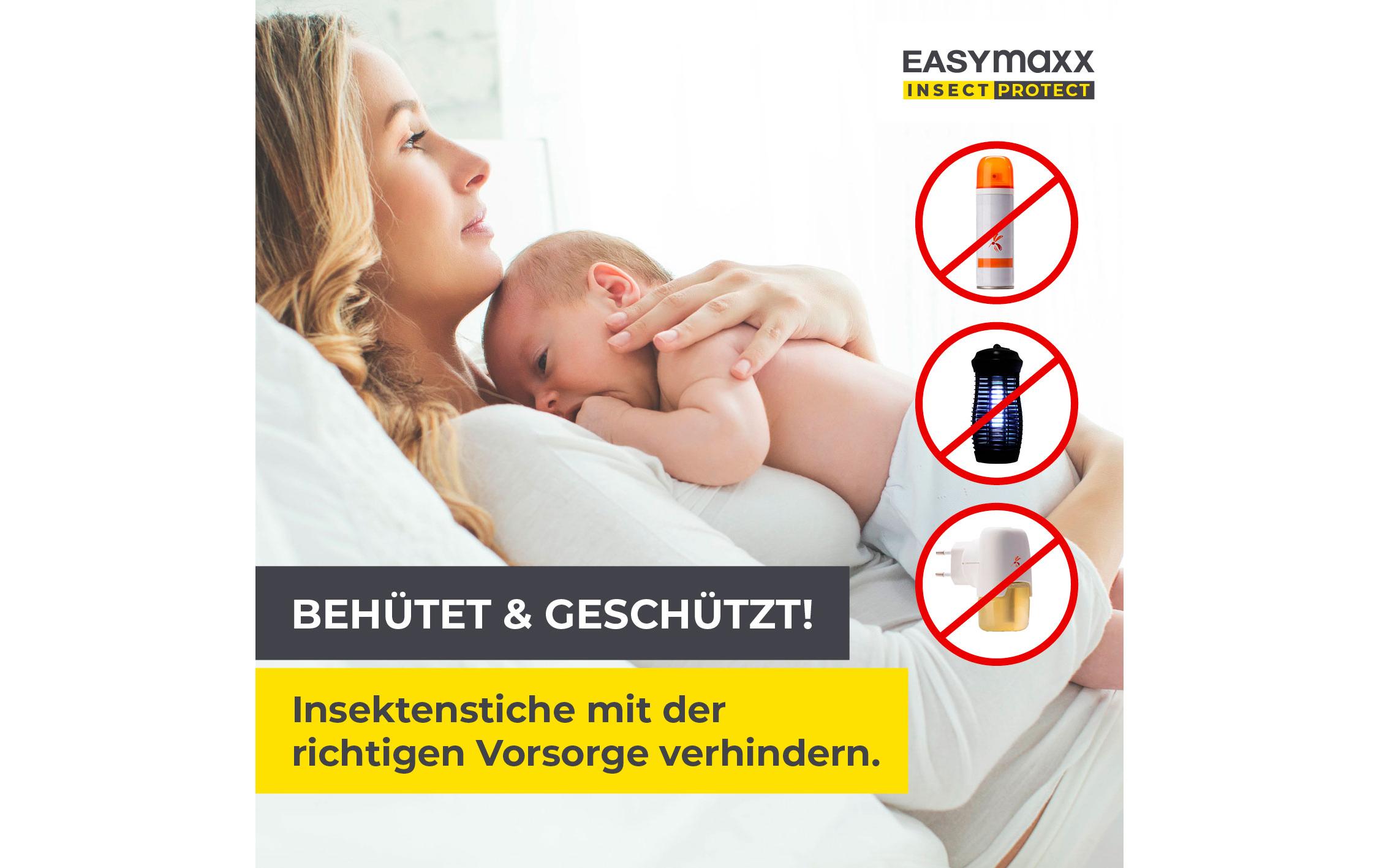 EASYmaxx Teleskop Insektenschutzgitter Weiss