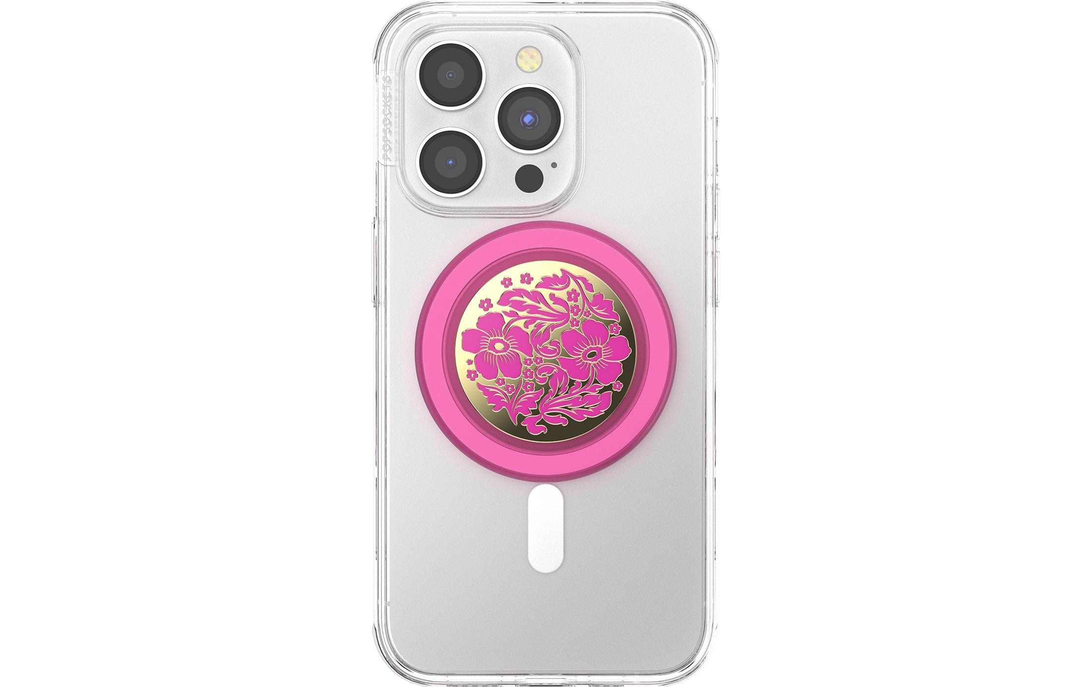 PopSockets Halterung PopGrip Lace Hot Pink Enamel