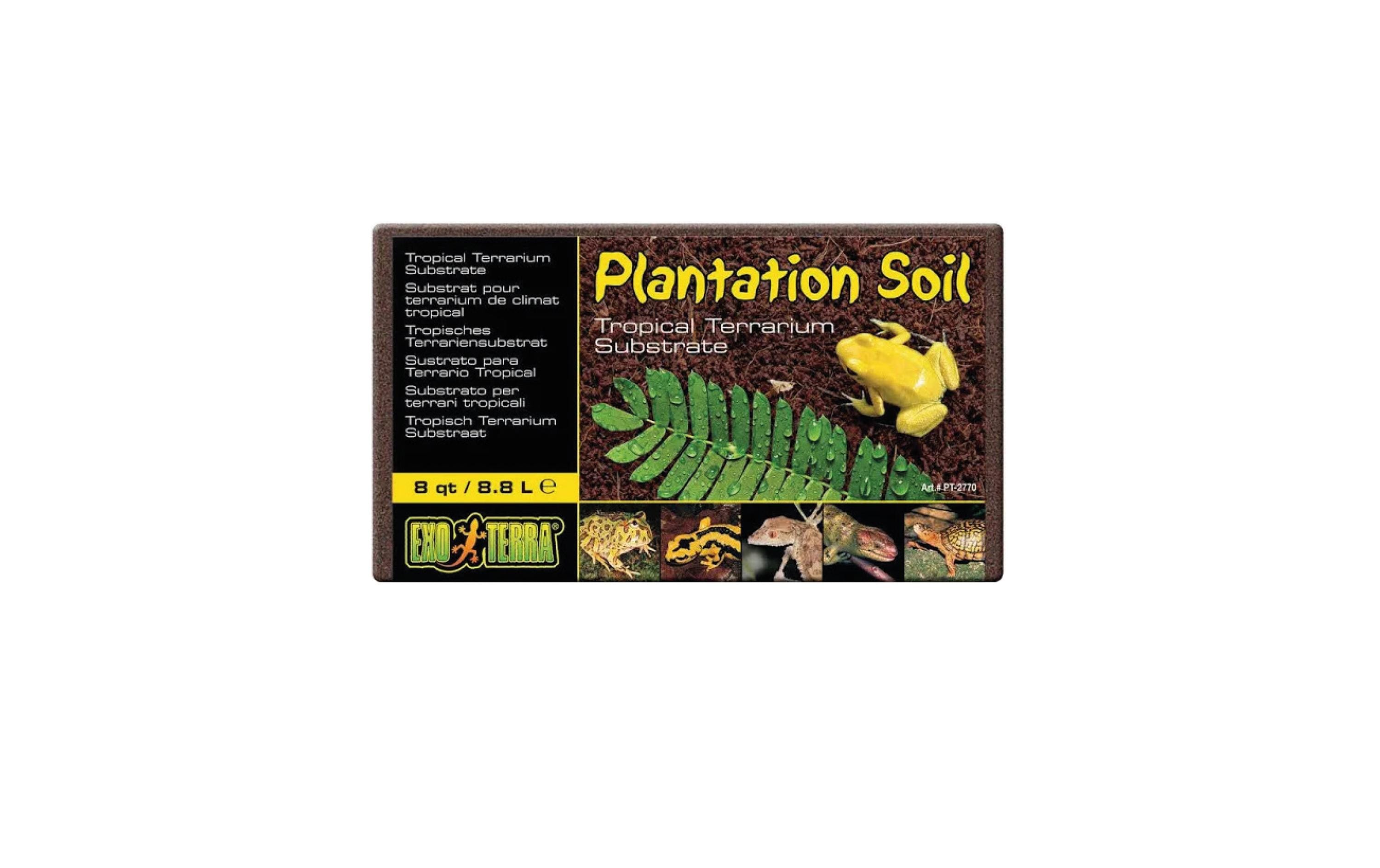 Exo Terra Bodensubstrat Plantation Soil – Brick, 8.8 l Exo Terra Bodensubstrat Plantation Soil – Brick, 8.8 l