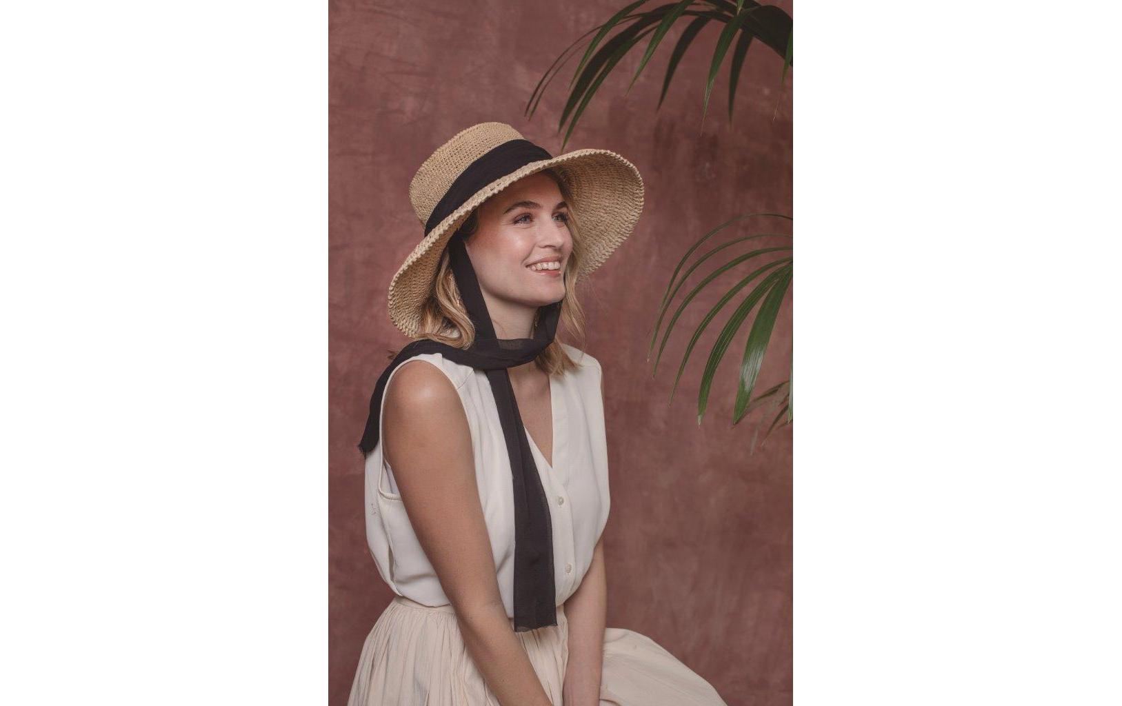 DMC Stoffgarn Eco Vita Raffia 50 g, Schwarz