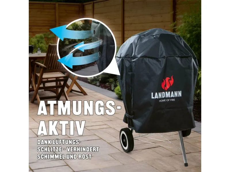 Landmann Abdeckhaube Premium 90 x 70 x 70 cm – Schwarz Landmann Abdeckhaube Premium 90 x 70 x 70 cm – Schwarz