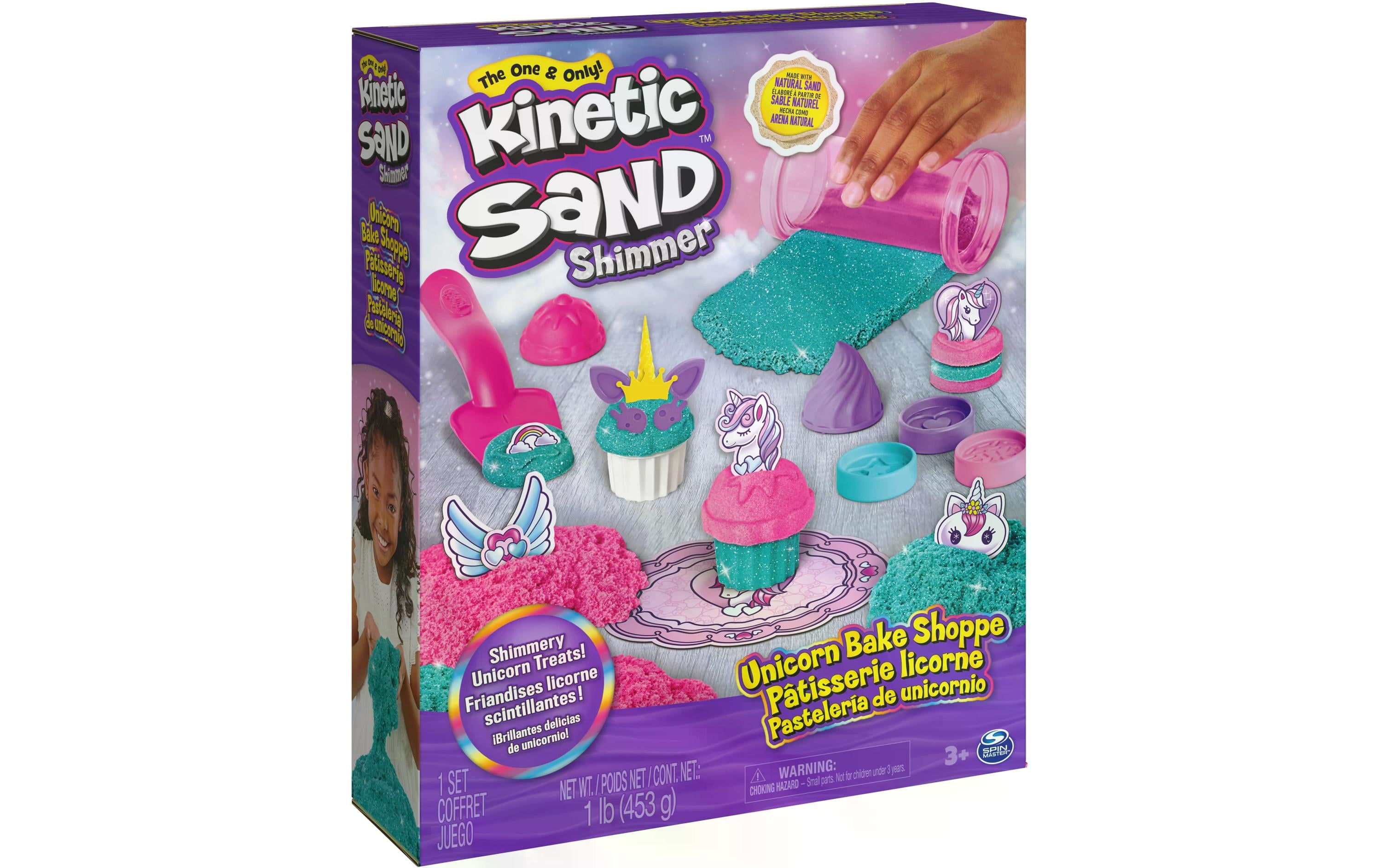 Spinmaster Sand Kinetic Unicorn Bake Shoppe