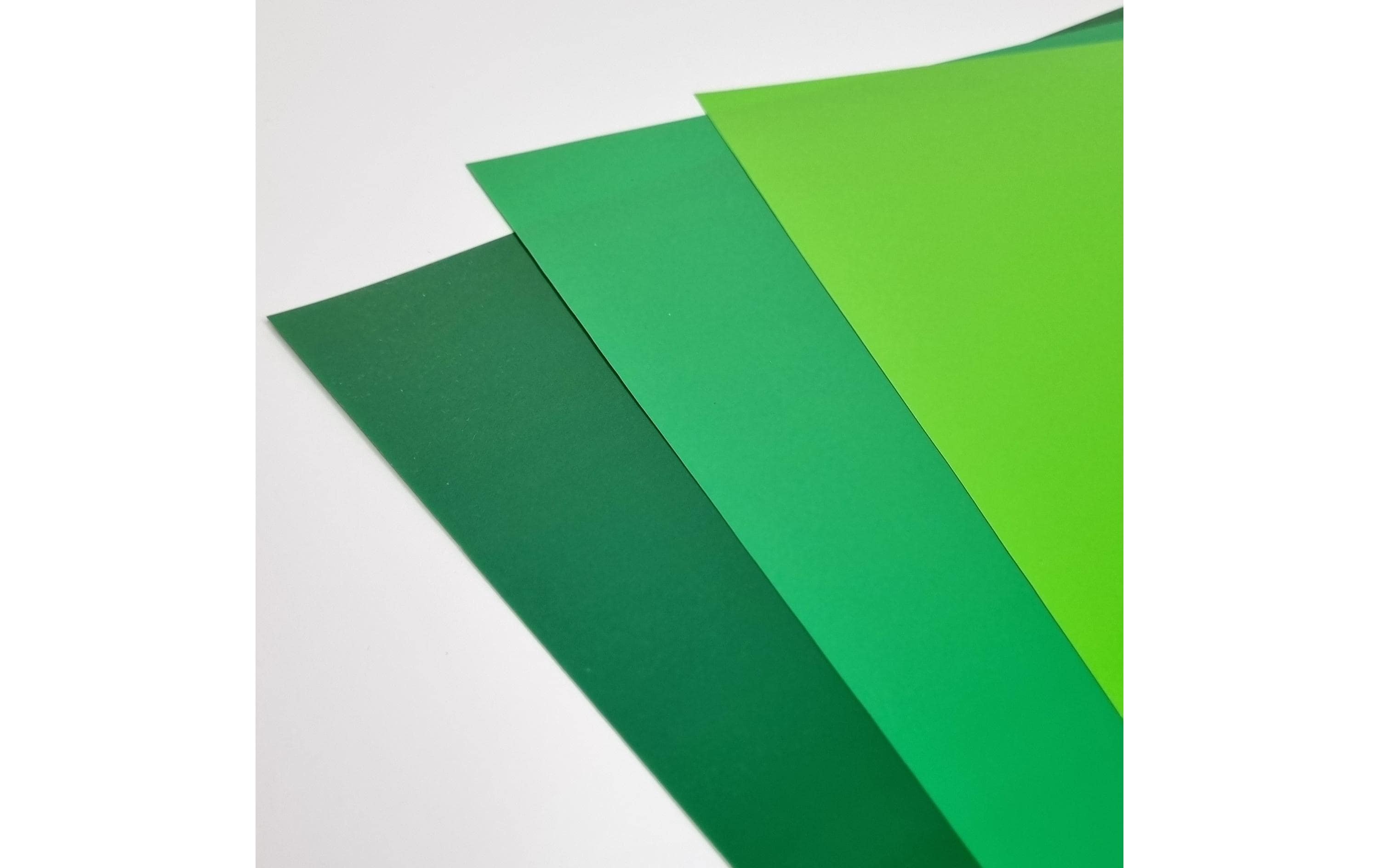 Chemica Aufbügelfolie Flex 30 x 50 cm, 3er Set, Grün