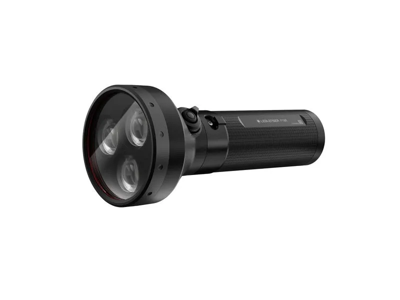 LED LENSER Taschenlampe P18R Aluminium, Schwarz, IP68