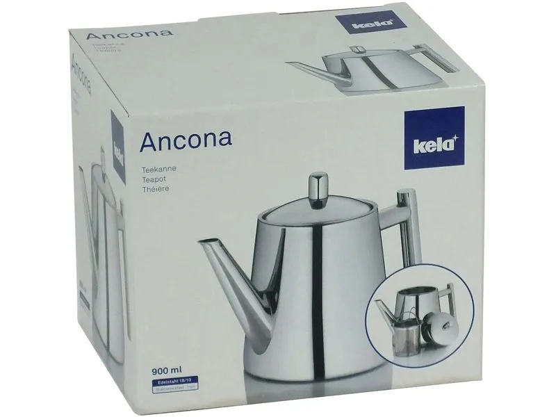 Kela Teebereiter Ancona 0.9 l, Silber