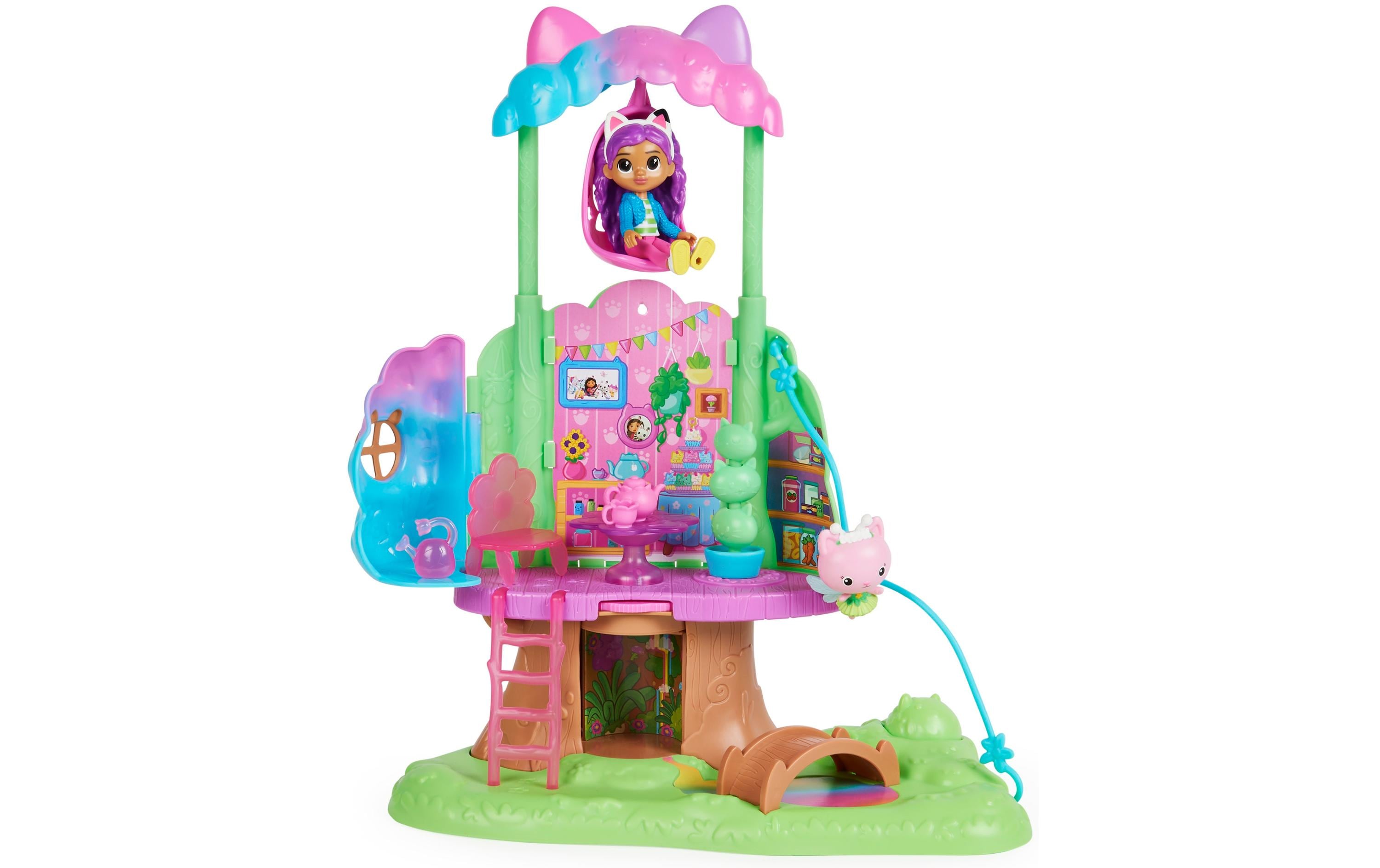 Spinmaster Spielfigurenset Gabby‘s Dollhouse – Kitty Fairy’s Baumhaus