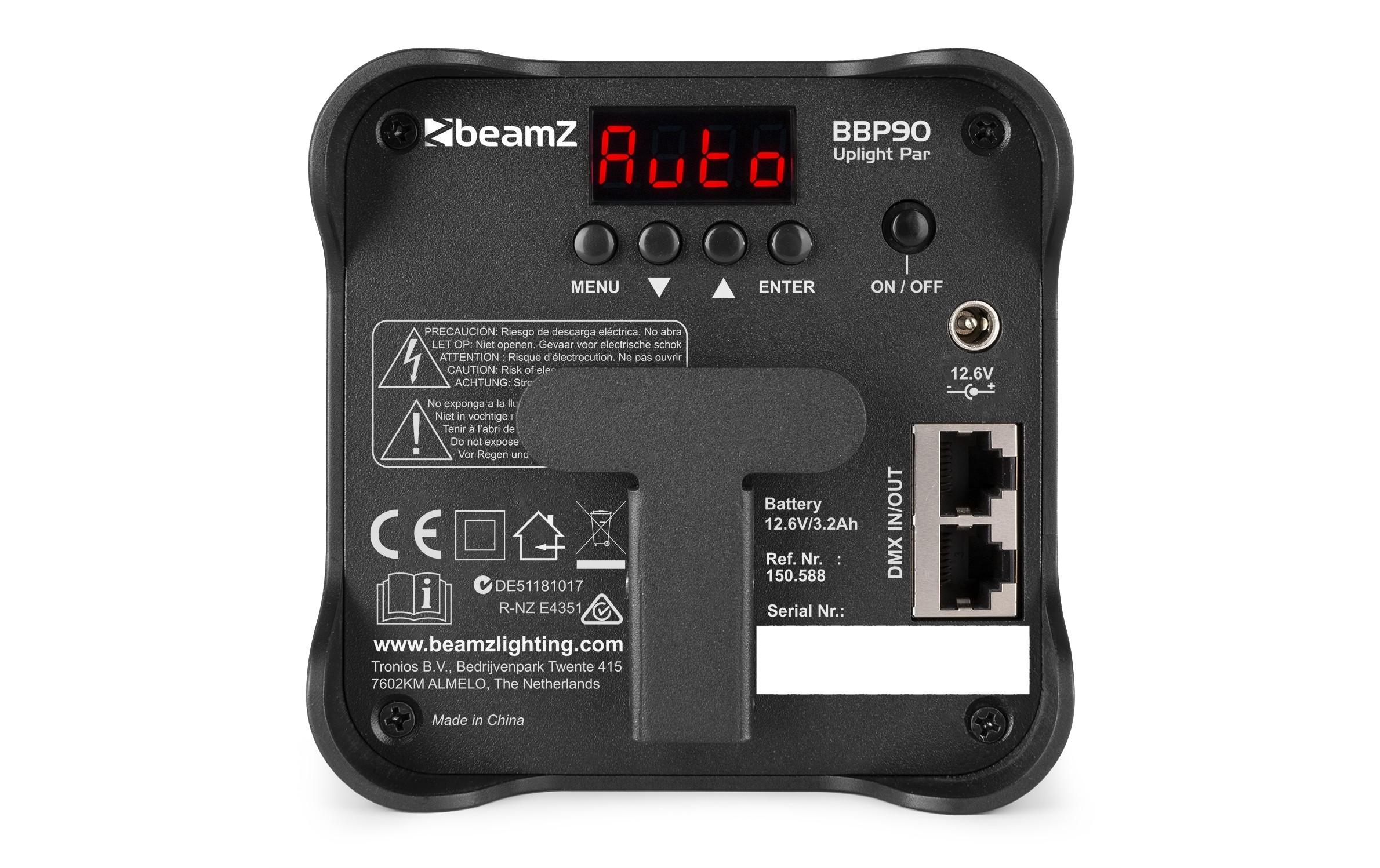 BeamZ Bodenstrahler BBP90 Uplight Par