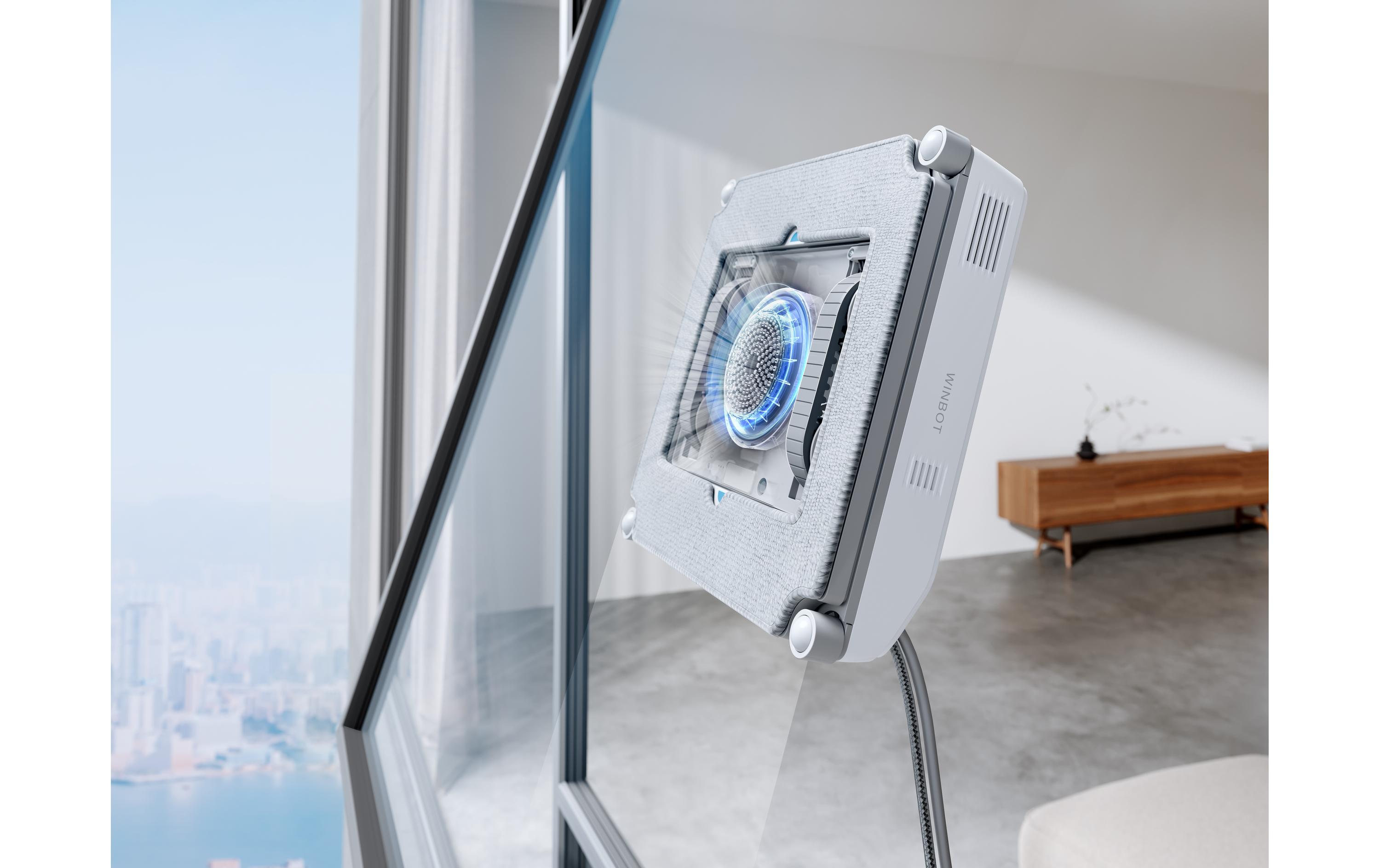 Ecovacs Fensterputzroboter Winbot Mini Grau/Weiss