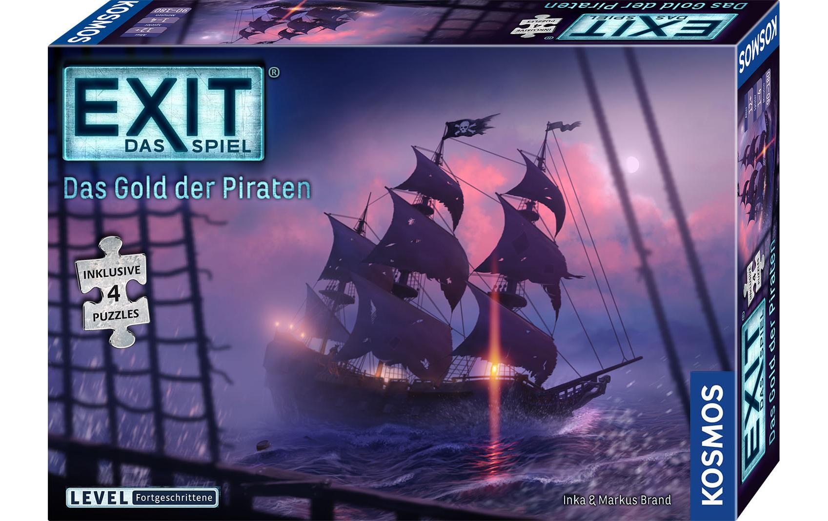 Kosmos Kennerspiel EXIT & Puzzle: Das Gold der Piraten Kosmos Kennerspiel EXIT & Puzzle: Das Gold der Piraten