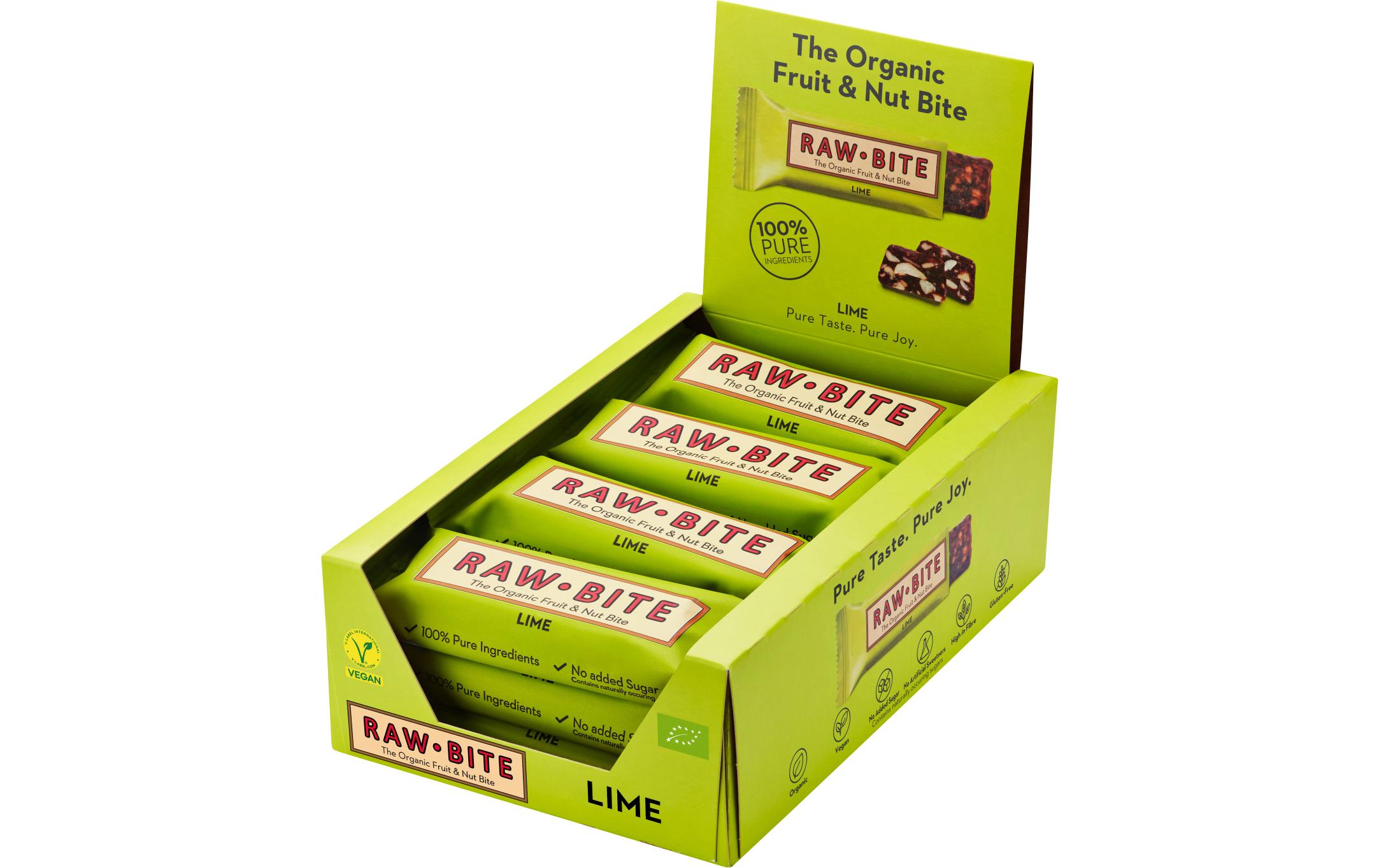 Rawbite Rohkostriegel Zitrone, 12 x 50g Rawbite Rohkostriegel Zitrone, 12 x 50g