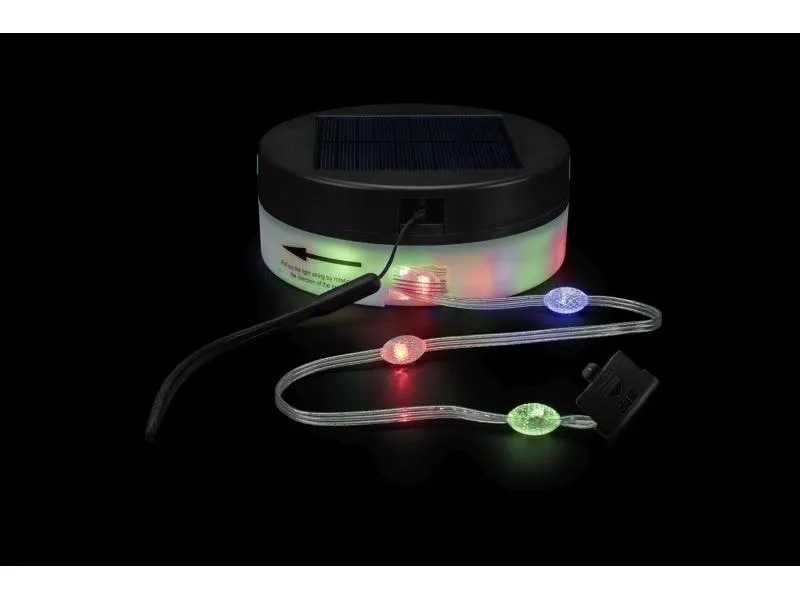 STT Lichterkette Solar Motion Light Multi 500 cm, Grün