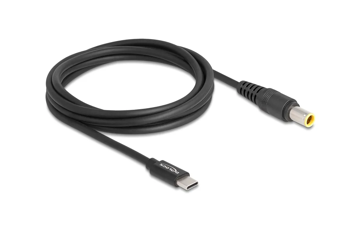 Delock Ladekabel (USB Type-C Stecker zu 7.9 x 5.5 mm Stecker)