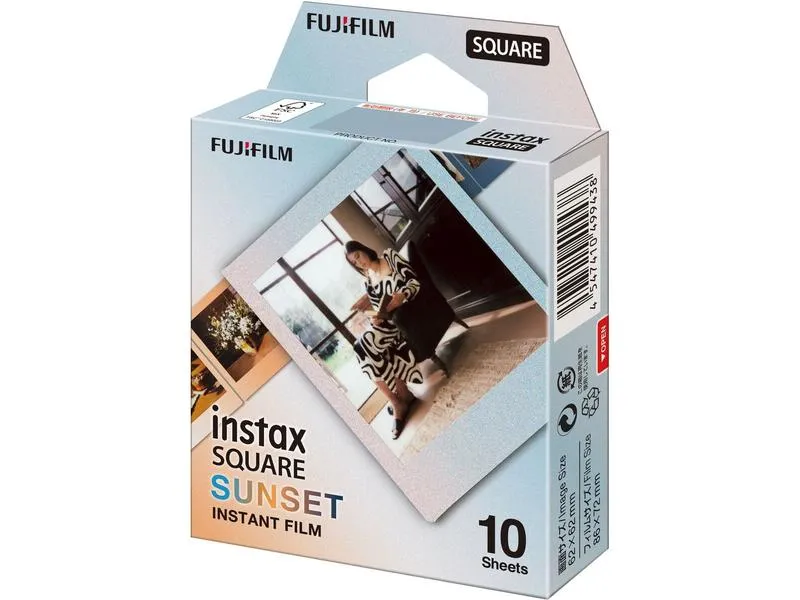 Fujifilm Sofortbildfilm Instax Square 10 Blatt Sunset