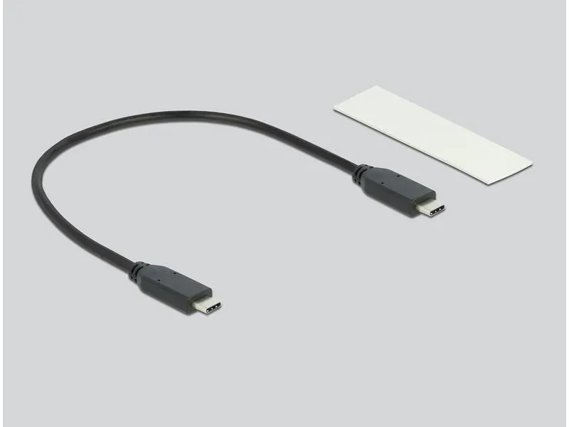 Delock Externes Gehäuse M.2 NVME zu USB USB3.2 Gen2 Typ-C 20Gbps