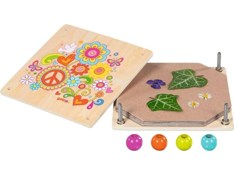 Goki Blumenpresse Flower Power 17.5 x 17.5 x 4.5 cm