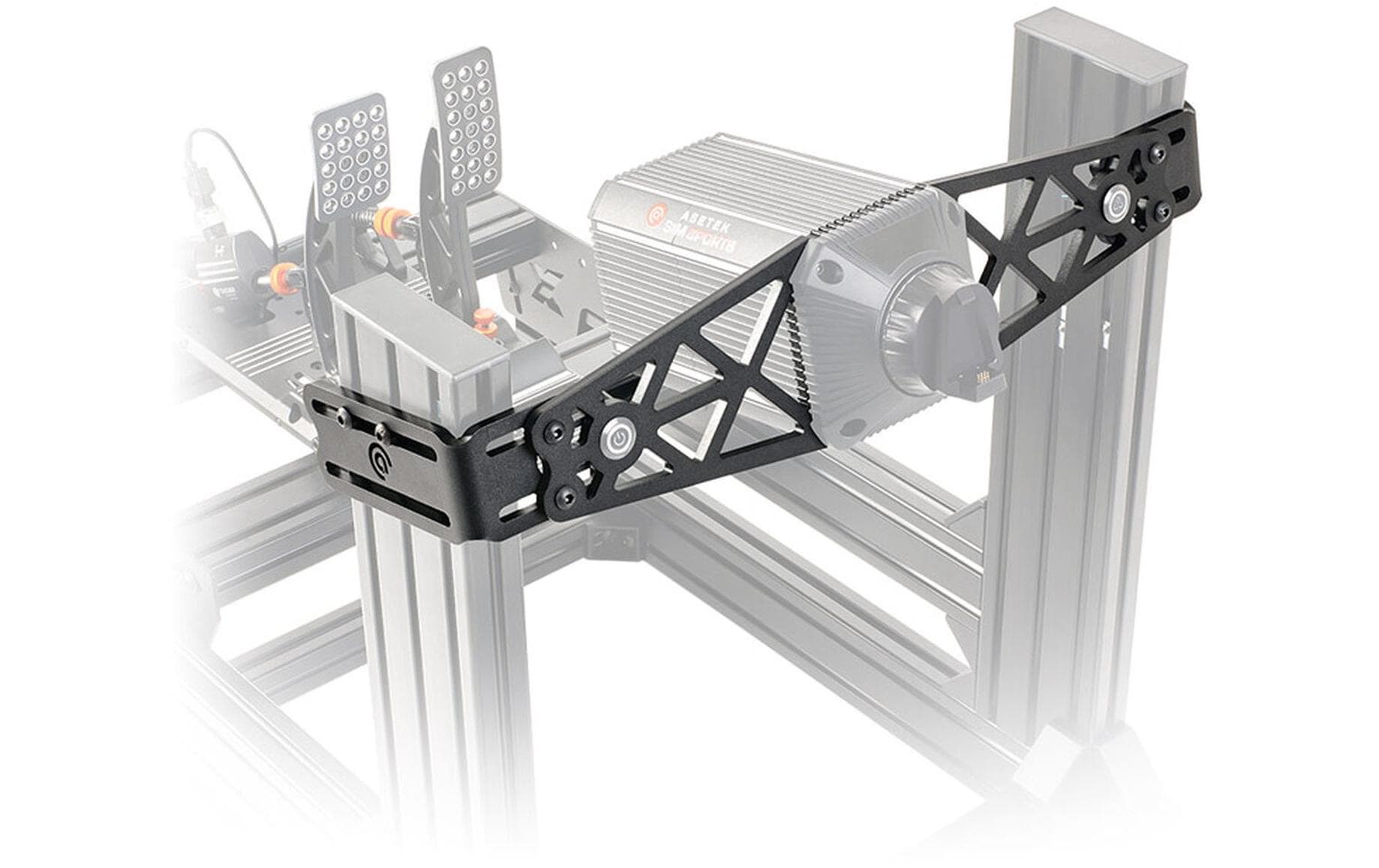 Asetek Racing Mounting bracket Front, Stahl
