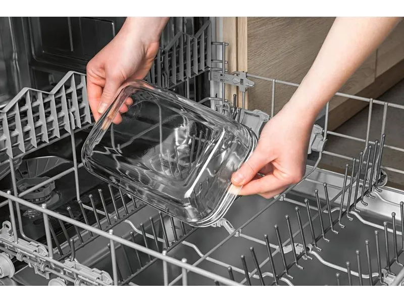 GOURMETmaxx Auflaufform für Heissluft-Fritteusen Eckig, Transparent GOURMETmaxx Auflaufform für Heissluft-Fritteusen Eckig, Transparent