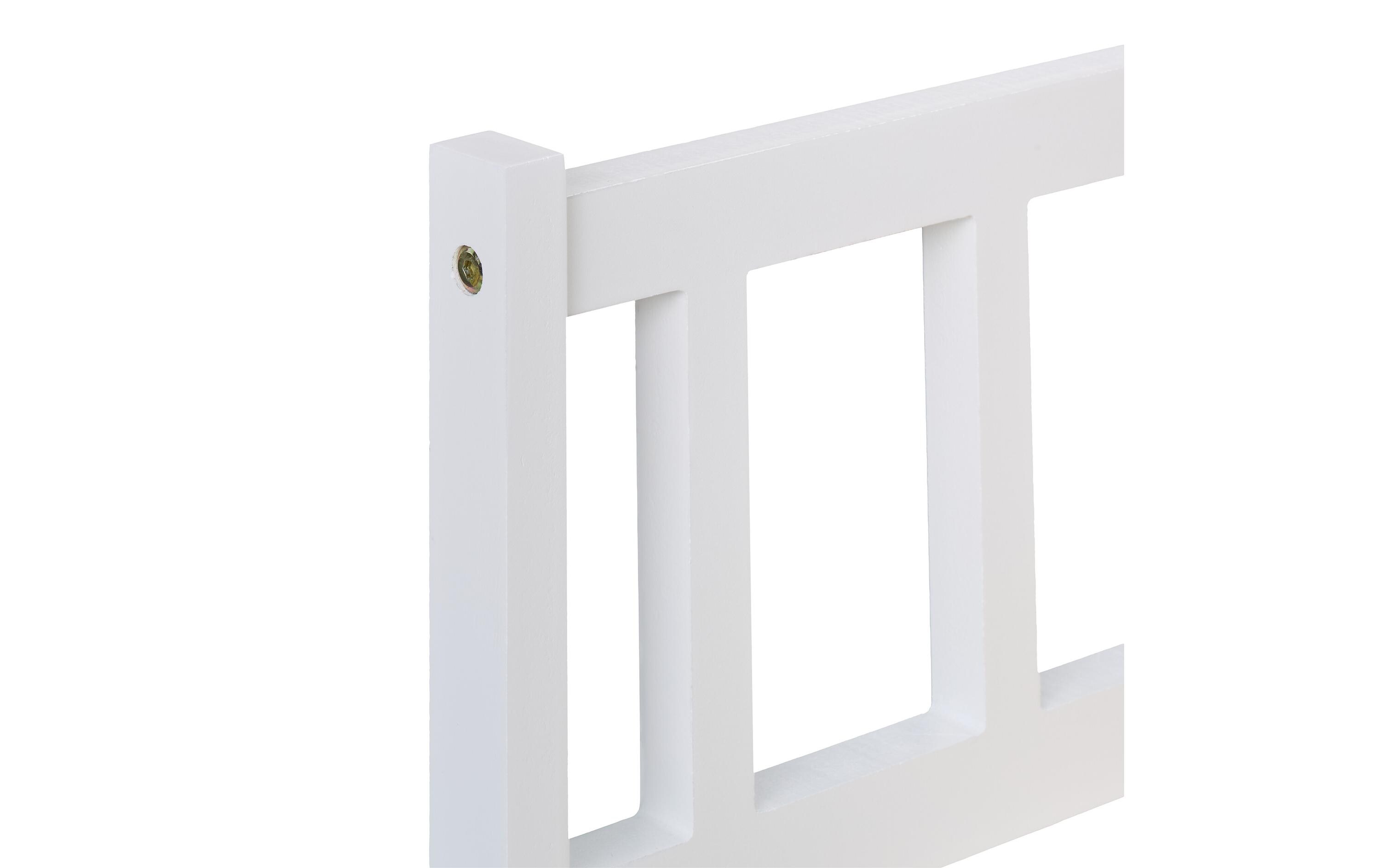 relaxdays Kindersitzbank Hellbraun; Weiss