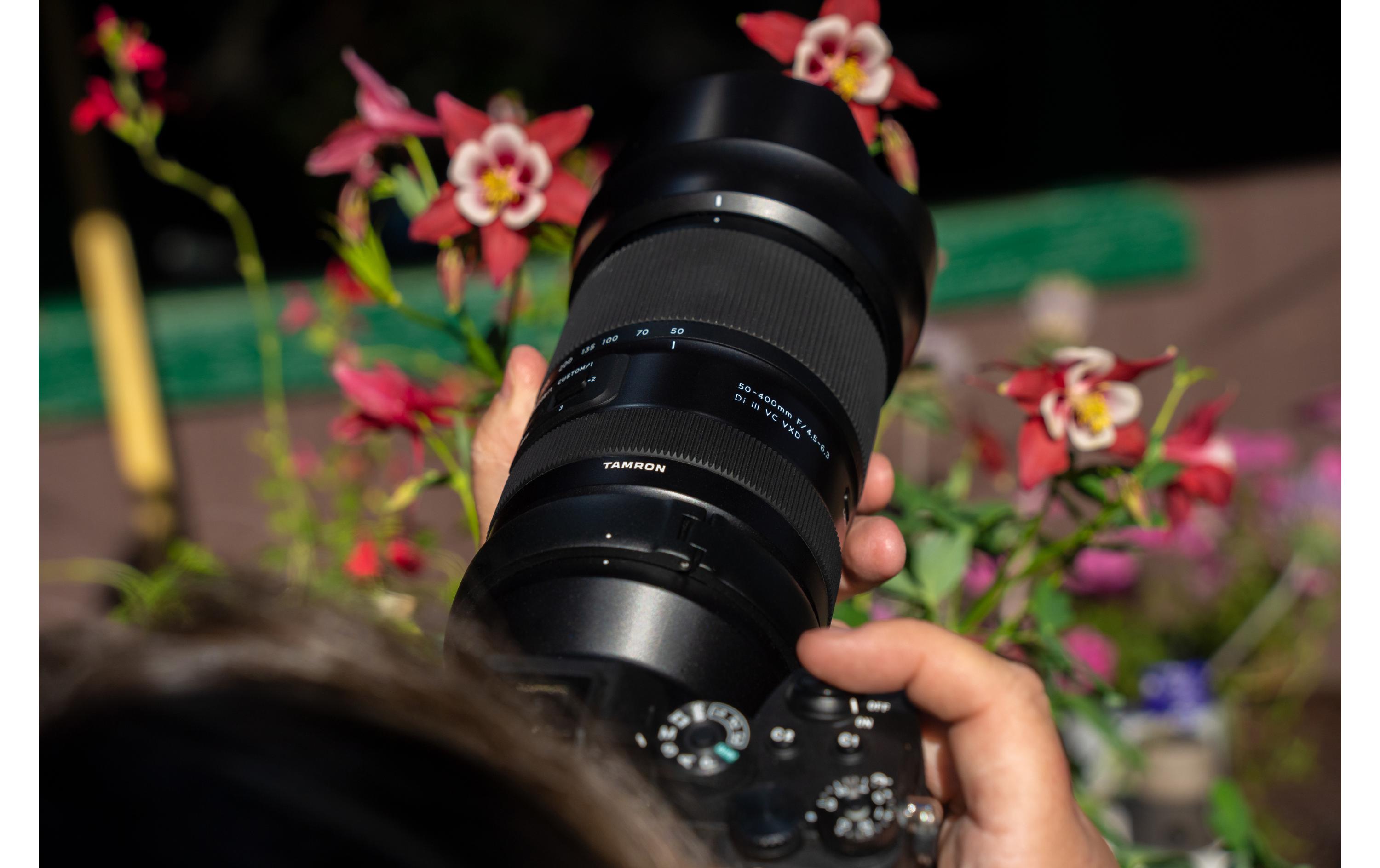 Tamron Zoomobjektiv AF 50-400mm F/4.5-6.3 Di III VC VXD Tamron Zoomobjektiv AF 50-400mm F/4.5-6.3 Di III VC VXD