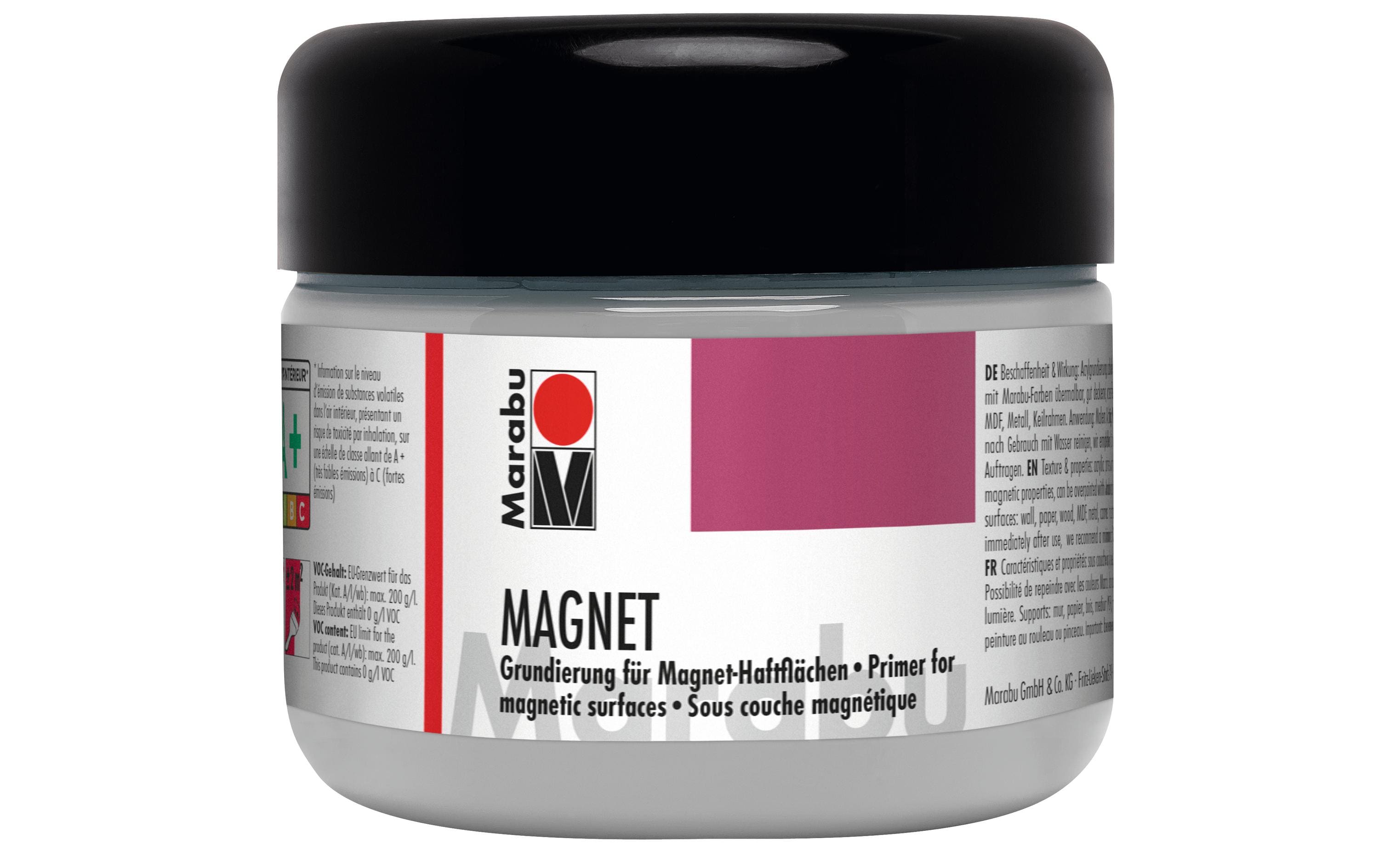 Marabu Magnetfarbe 225 ml, Grau