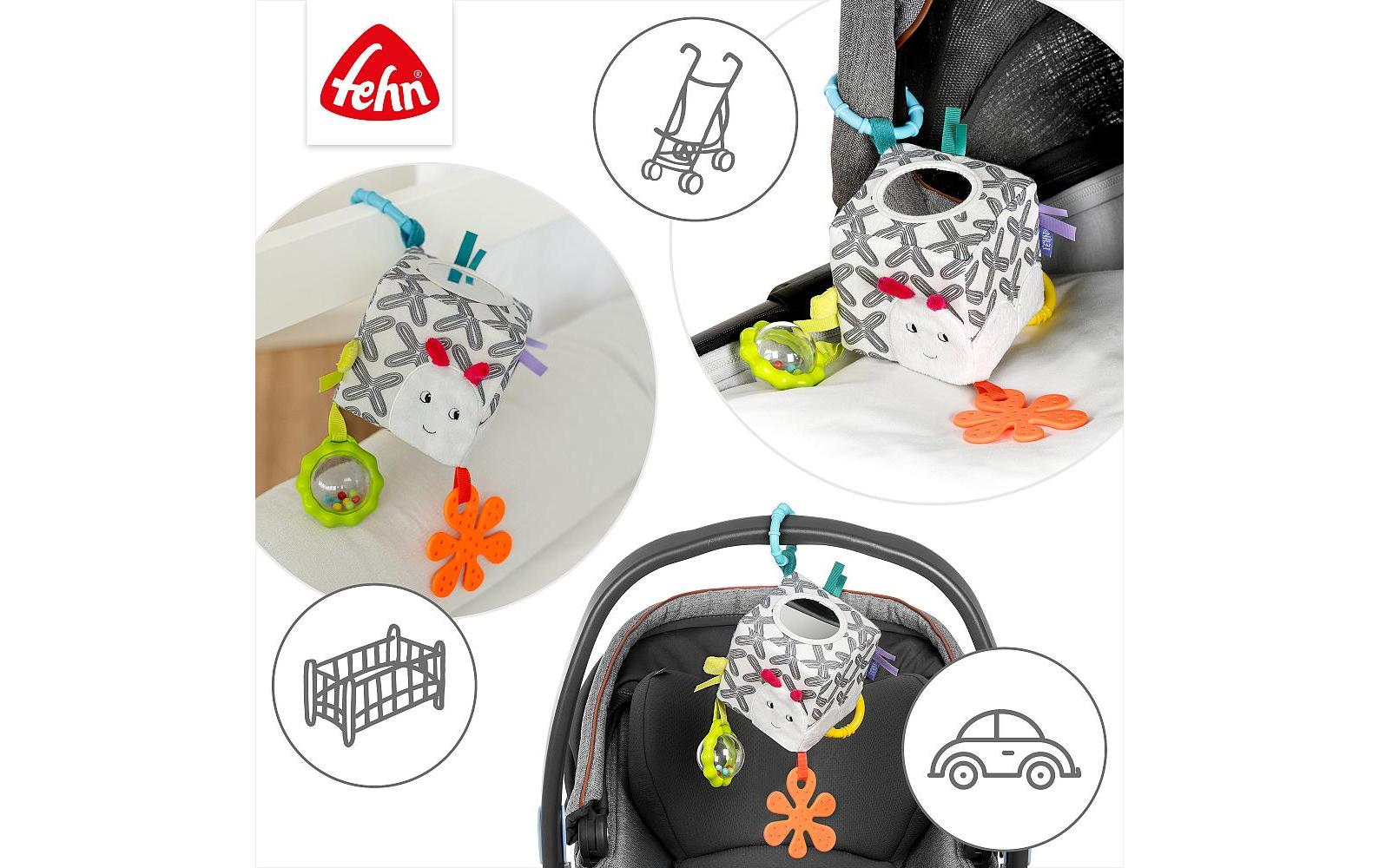 fehn Activity-Würfel Raupe Mehrfarbig