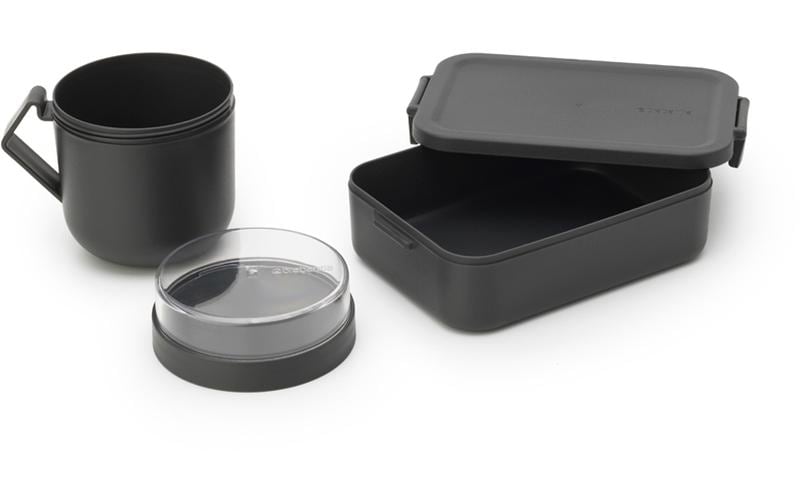 Brabantia Lunchbox Make & Take Dunkelgrau