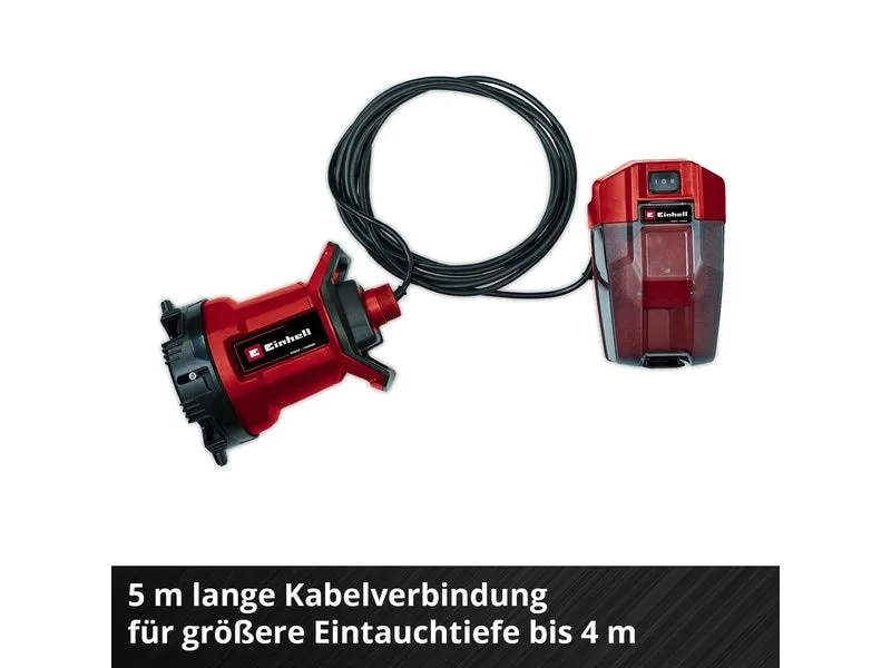 Einhell Akku-Schmutzwasserpumpe, GE-DP 18/25 LL Li-Solo