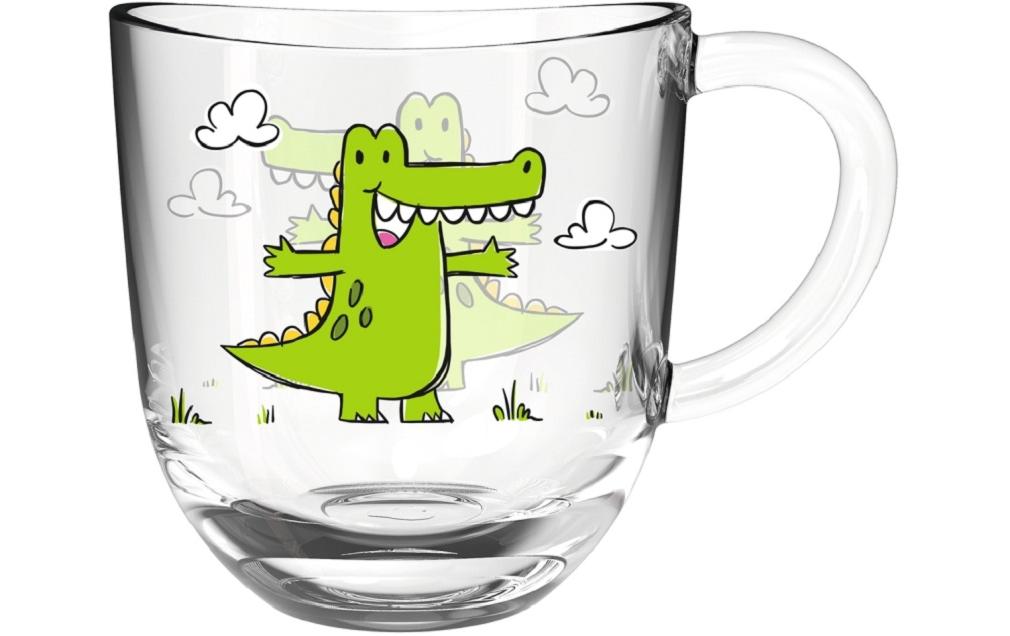 Leonardo Kindertasse Bambini Krokodil, 6-teilig