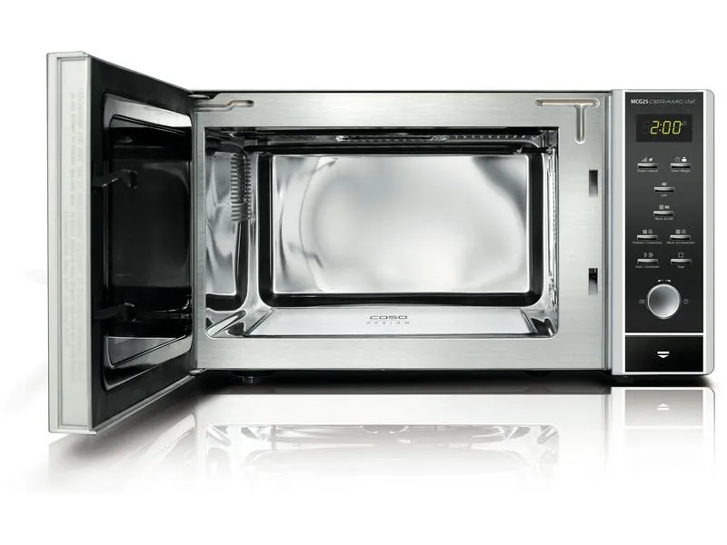 Caso Mikrowelle MCG 25 Ceramic Chef Schwarz