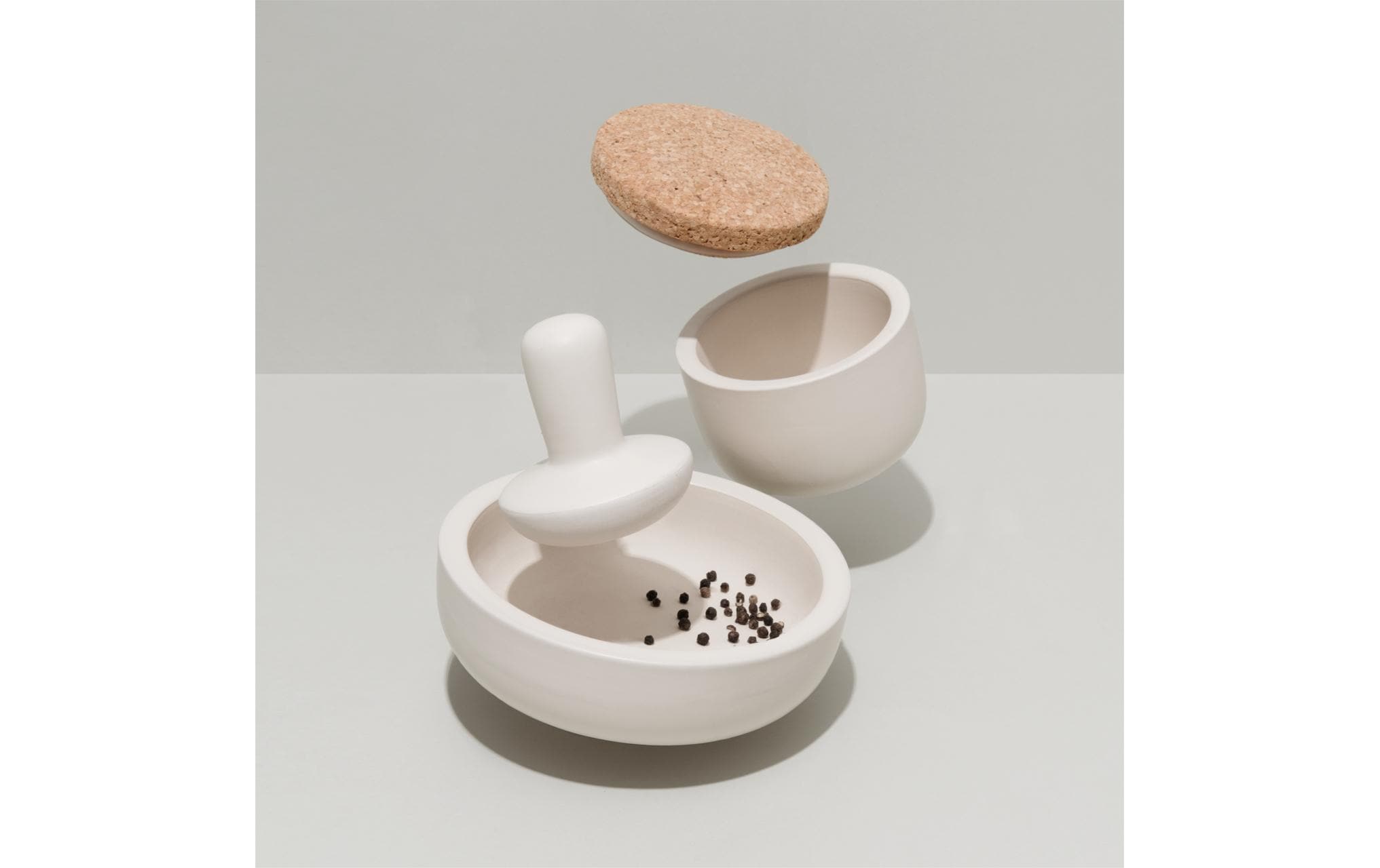 BergHOFF Mörser mit Stössel Leo 17.5 cm, Steingut