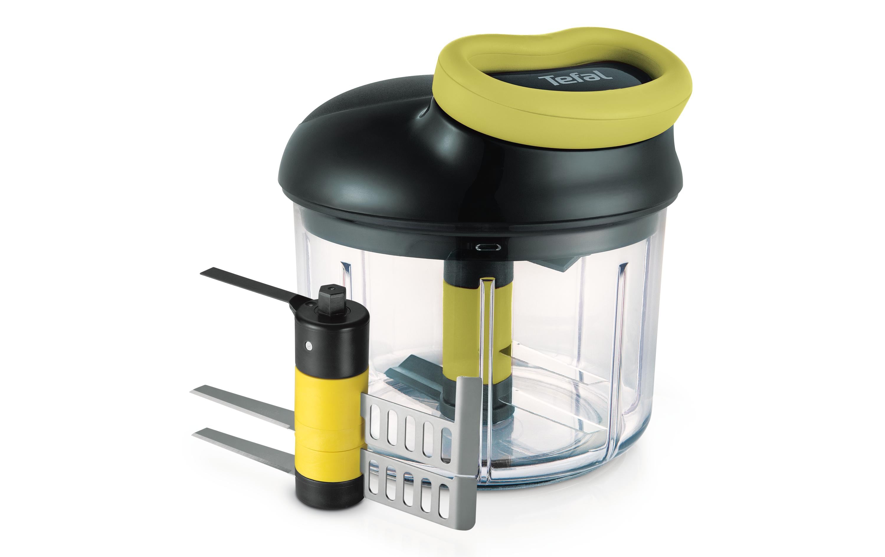 Tefal Hacker Ingenio mit 4 Einsätzen Schwarz