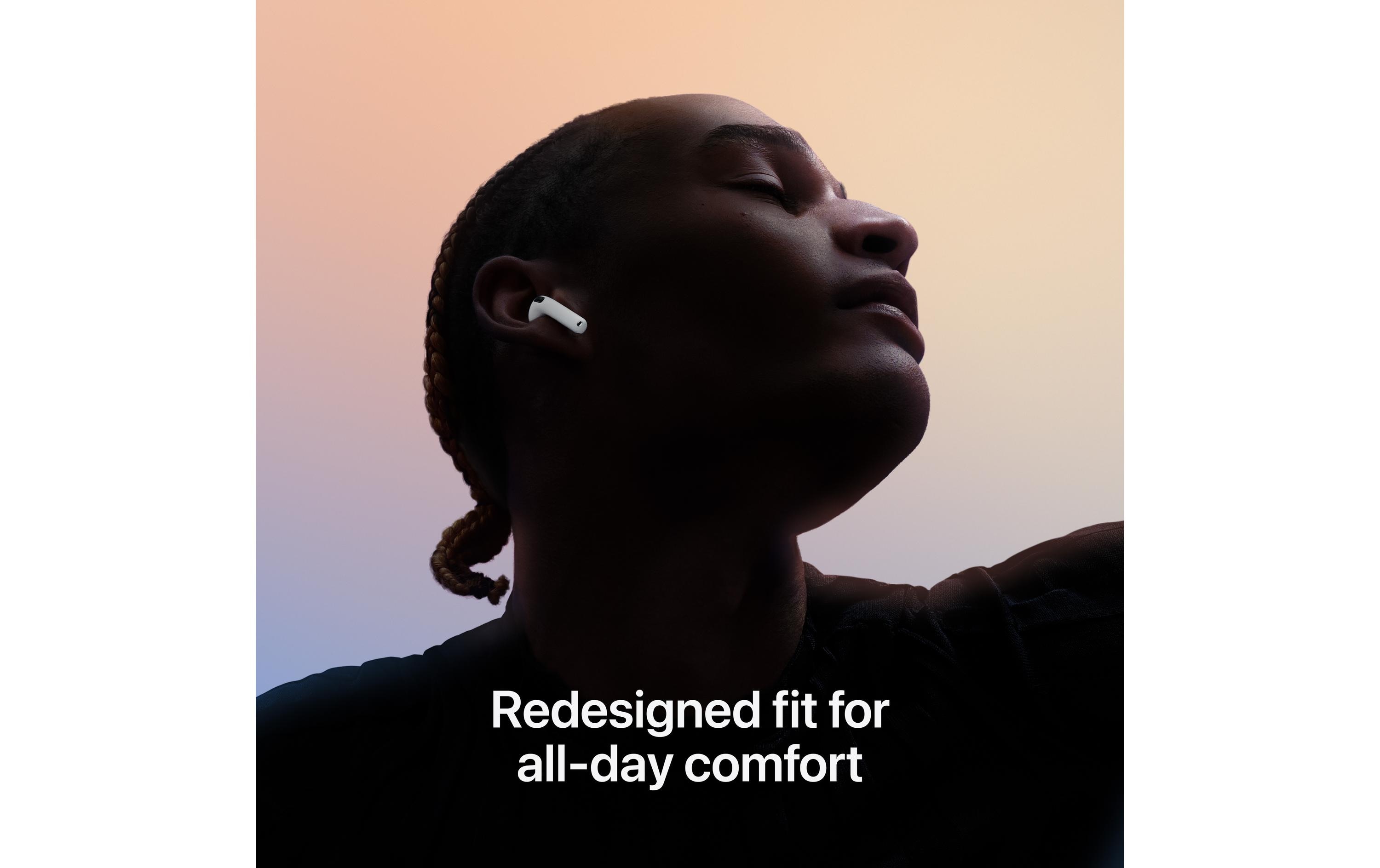Apple True Wireless In-Ear-Kopfhörer AirPods 4 ANC USB-C & MagSafe