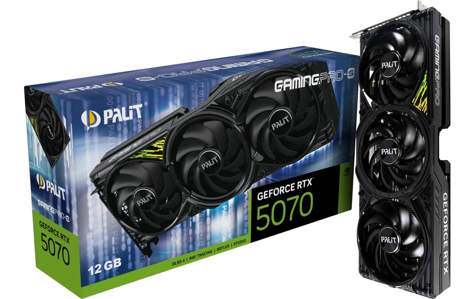 Palit Grafikkarte RTX5070Ti GamingPro-S 16 GB