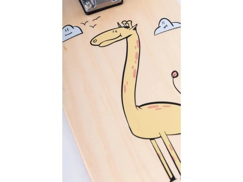 Loomi Boards Skateboard Corkgrip Giraffe 24.75