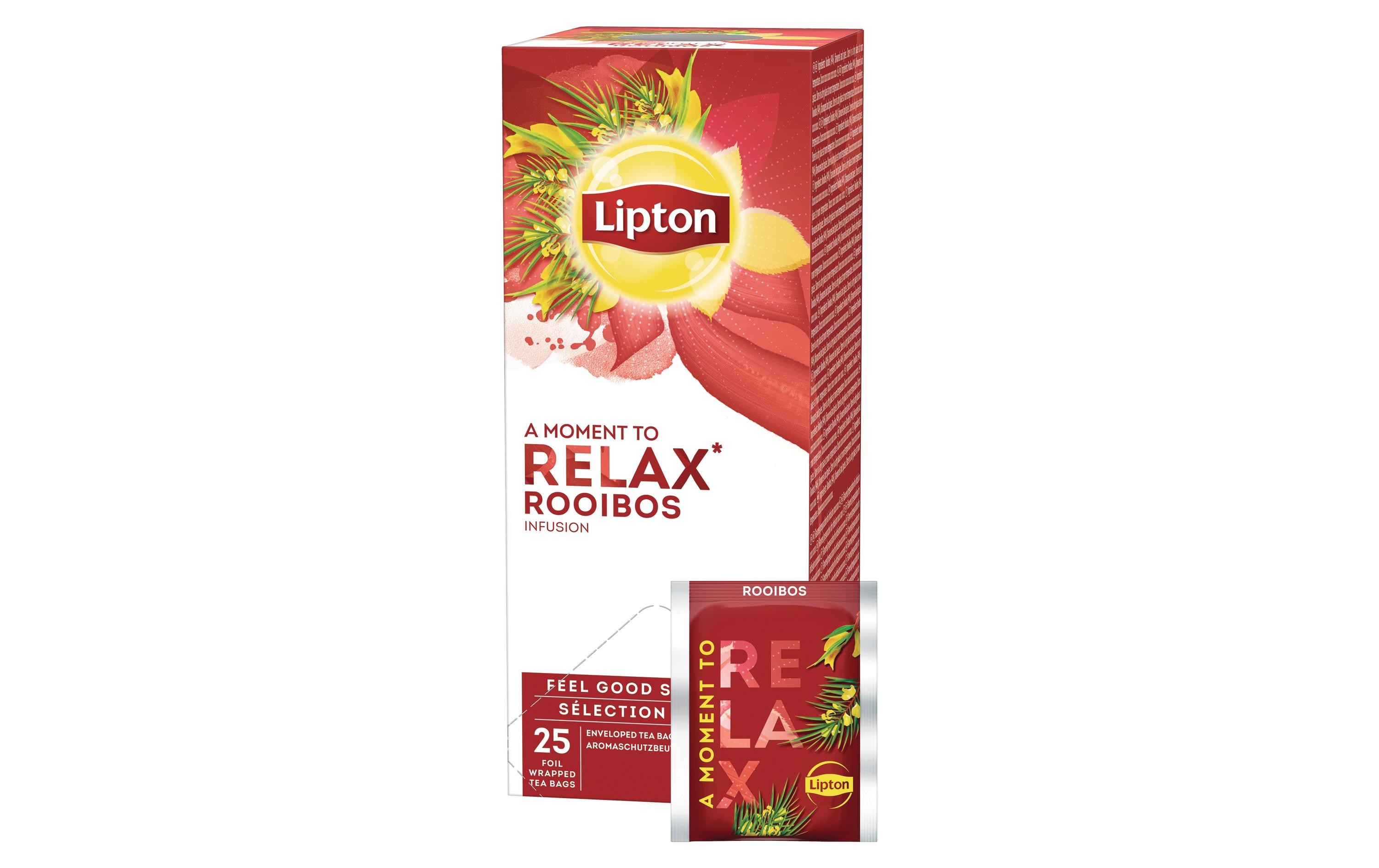 Lipton Teebeutel Rooibos Kräutertee 25 Stück