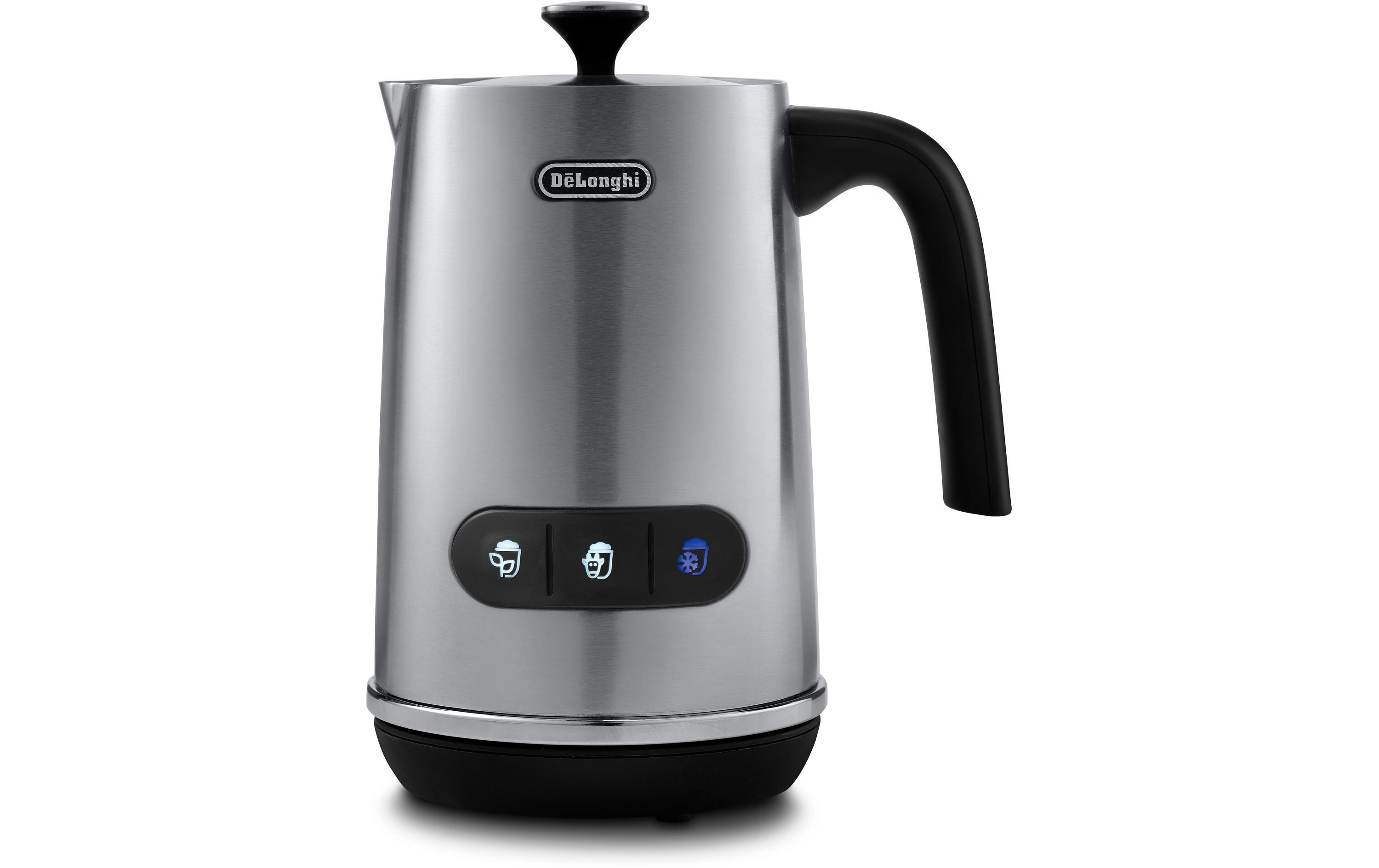 De'Longhi Milchschäumer LatteMix EMF3.M Schwarz/Silber De'Longhi Milchschäumer LatteMix EMF3.M Schwarz/Silber