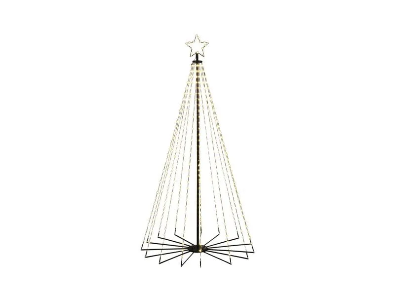 Konstsmide LED Tannenbaum Stern 515 bernsteinfarbene LEDs, 6 W