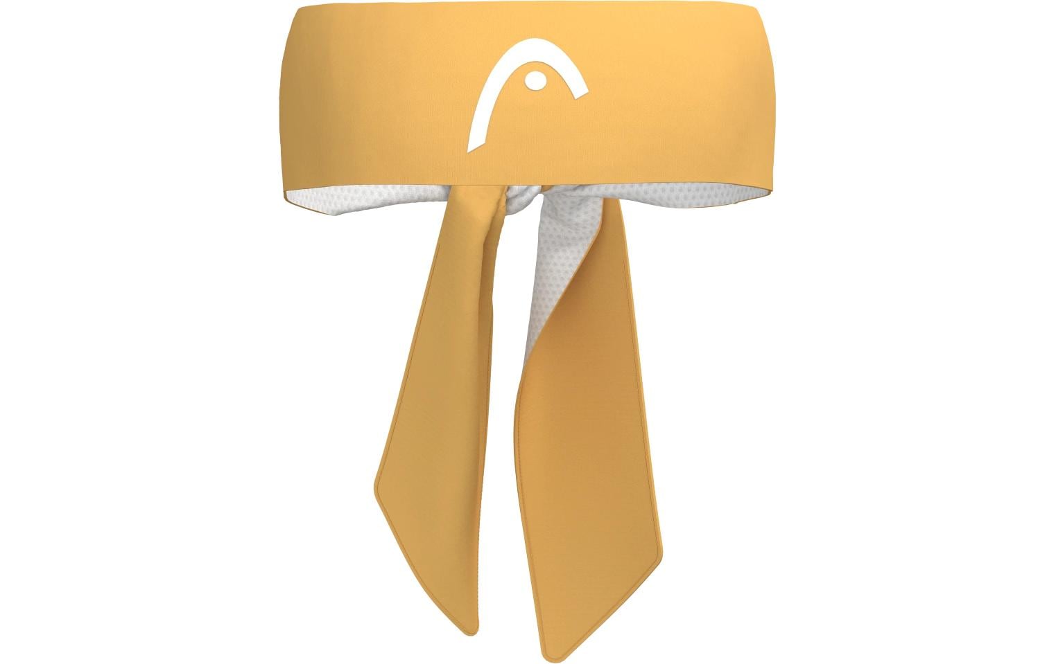 HEAD Kopfband Bandana Gelb/Weiss HEAD Kopfband Bandana Gelb/Weiss