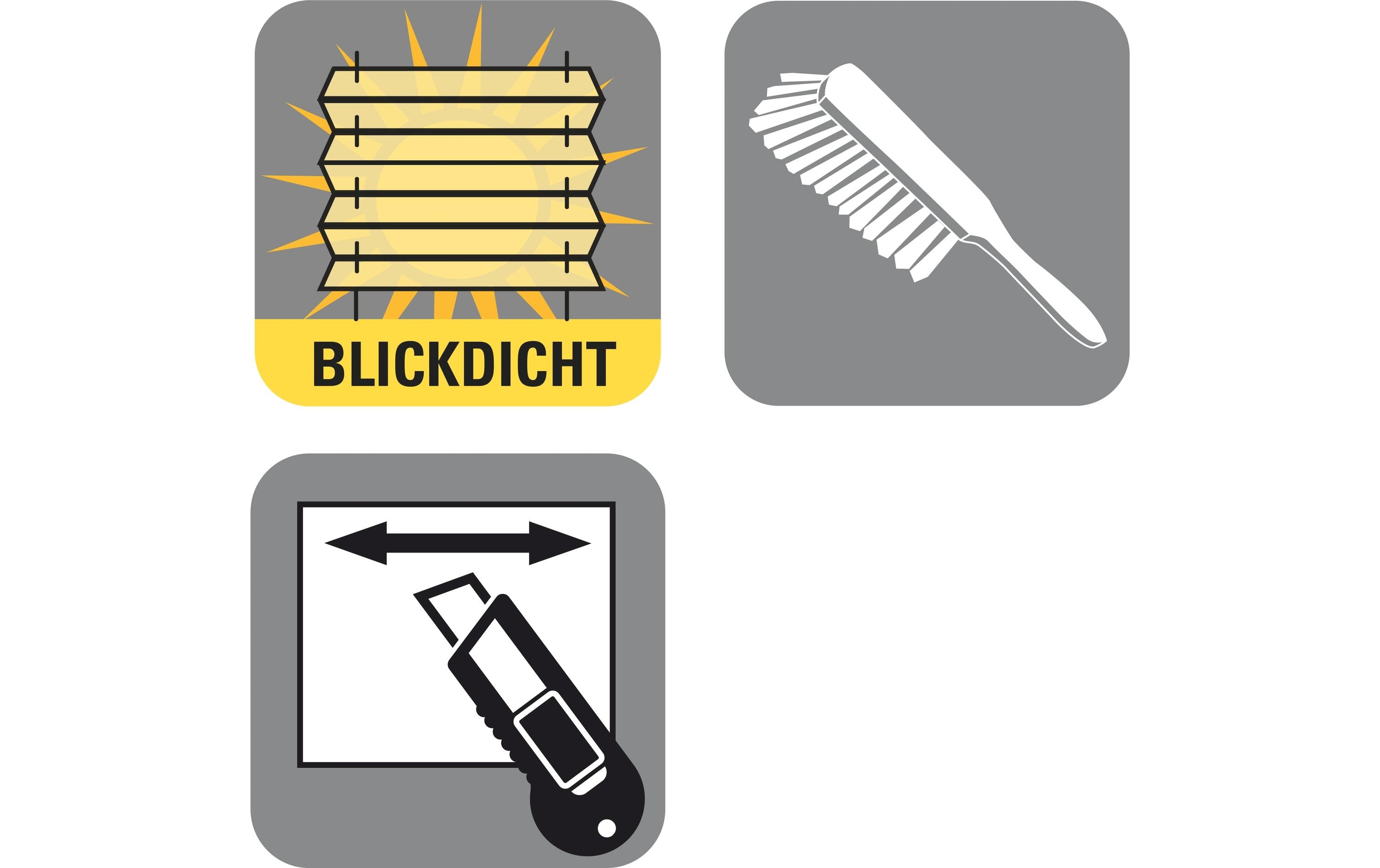 Gardinia EF Plissee Pia 50 x 130 cm, Weiss