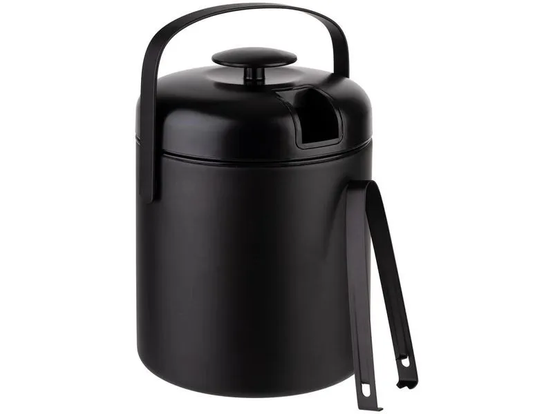 APS Eiswürfelbehälter POLAR 14 x 22 cm, 1.3 Liter, Schwarz