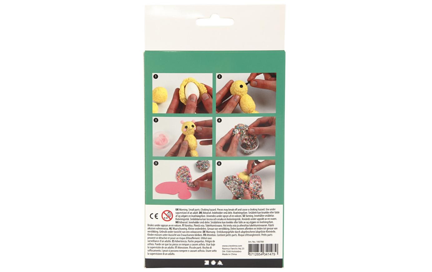 Creativ Company Modellier-Set Silk / Foam Clay Schmetterling, 1 Set Creativ Company Modellier-Set Silk / Foam Clay Schmetterling, 1 Set