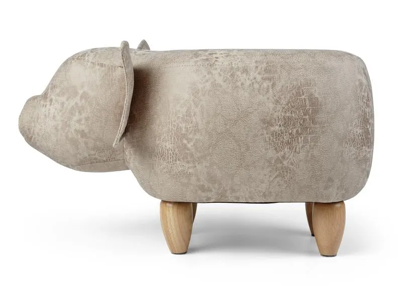 zoosy Kinderhocker Schwein Ernie Grau zoosy Kinderhocker Schwein Ernie Grau